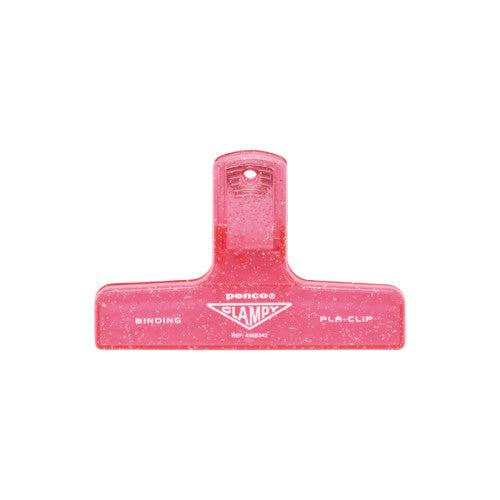 Hightide Penco Clampy binder clip in glitter pink