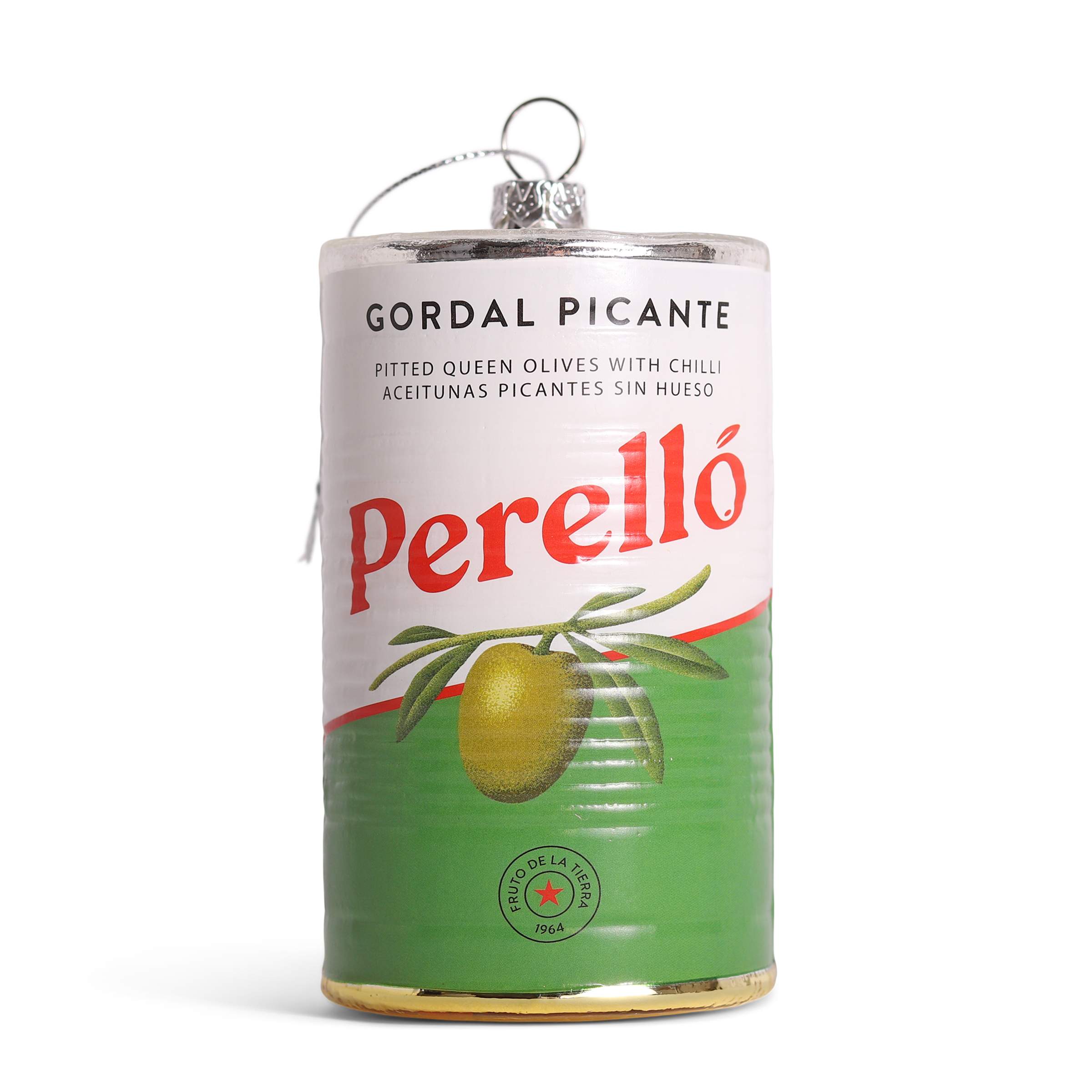 Perelló Olives Glass Christmas Bauble
