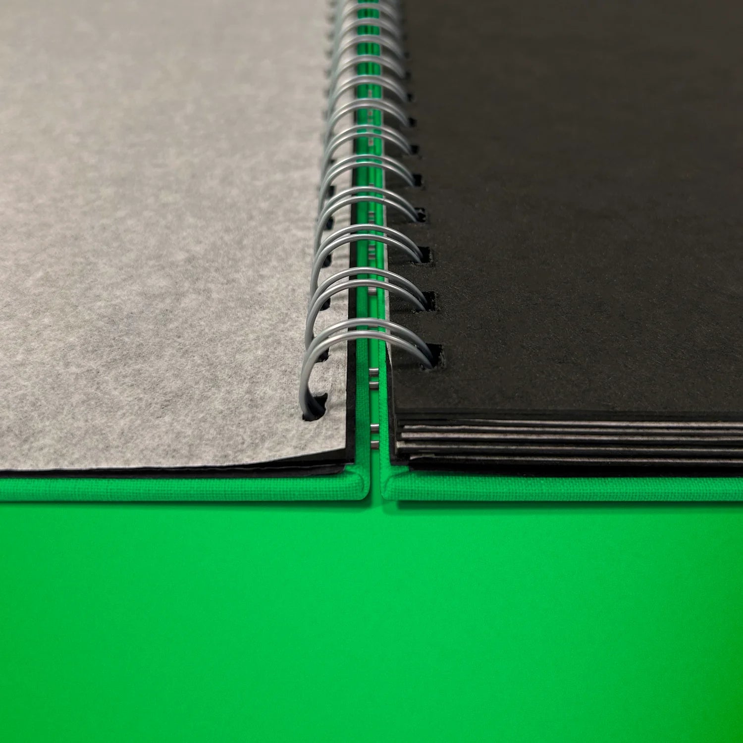 Blank Canvas Photo Album: Green - Photo Album 1973 Modern Love Store Glasgow