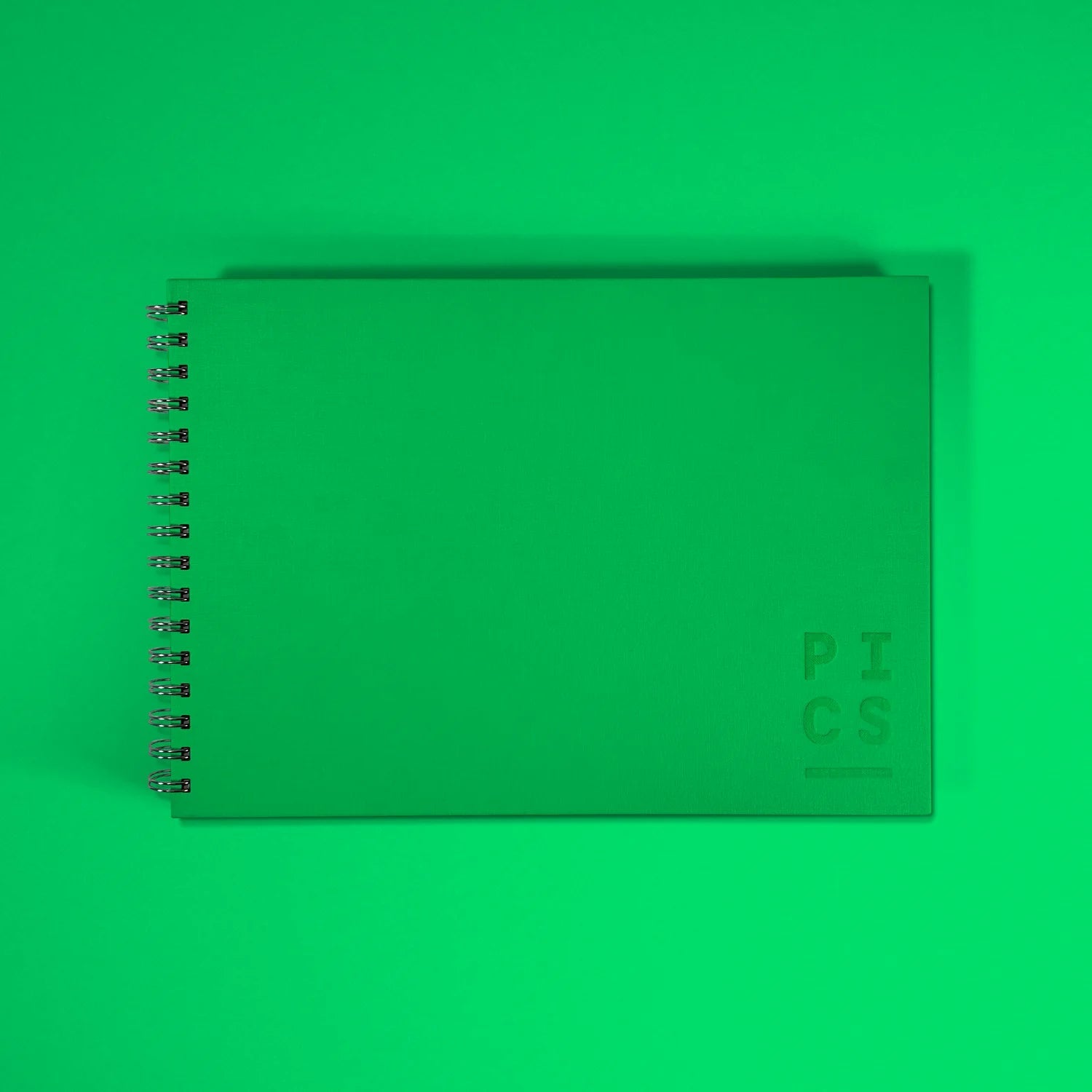 Blank Canvas Photo Album: Green - Photo Album 1973 Modern Love Store Glasgow