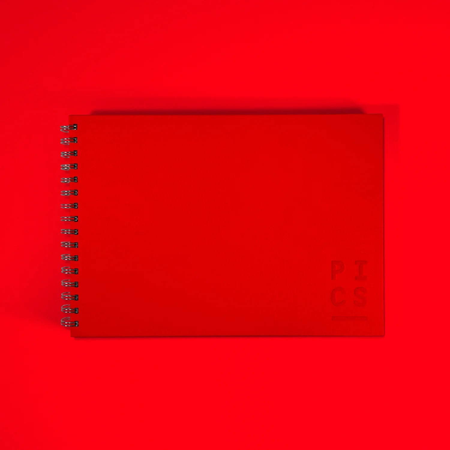 Blank Canvas Photo Album: Red - Photo Album 1973 Modern Love Store Glasgow