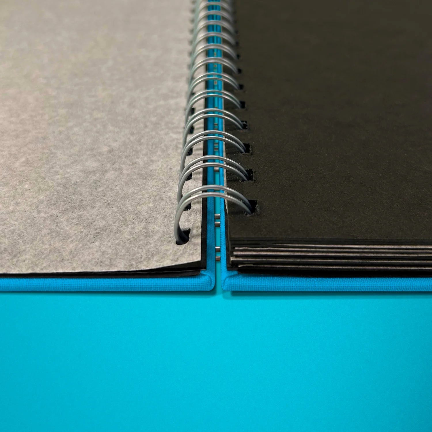 Blank Canvas Photo Album: Turquoise photo - frame  Photo Album