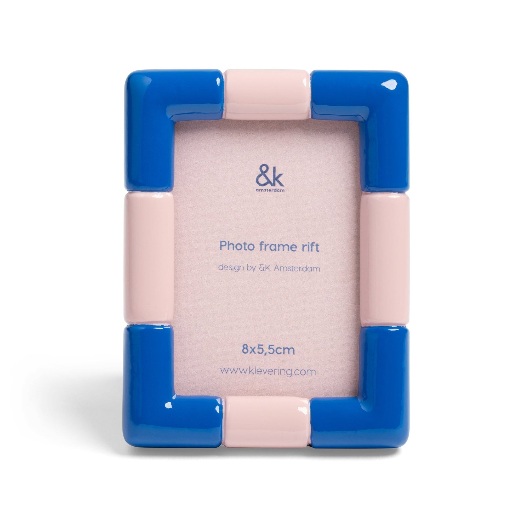 Photo Frame Blue and Pink - Frame &K Amsterdam Modern Love Store Glasgow