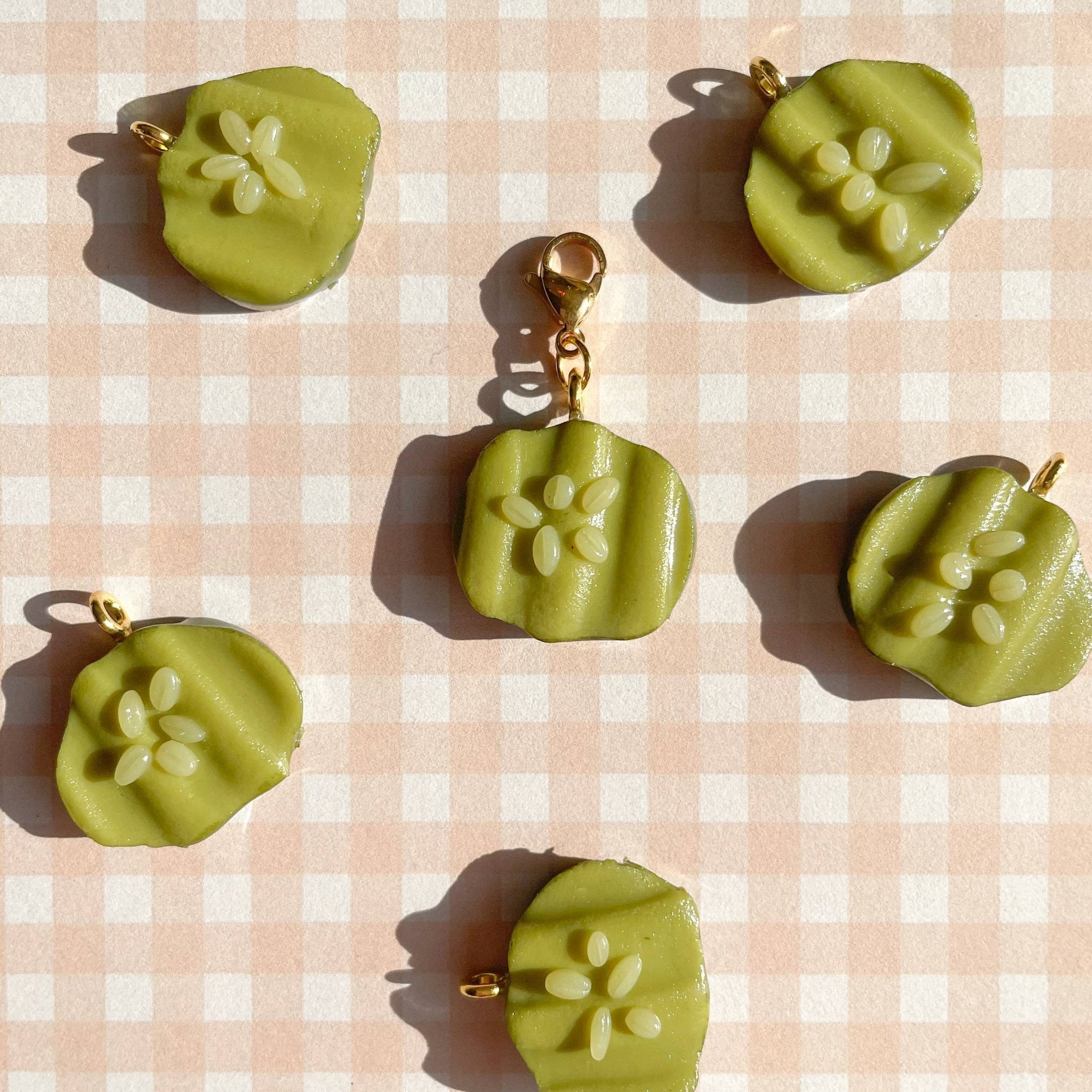 Pickle Chip Bag Charm - Bold Blossom Shop Modern Love Store Glasgow