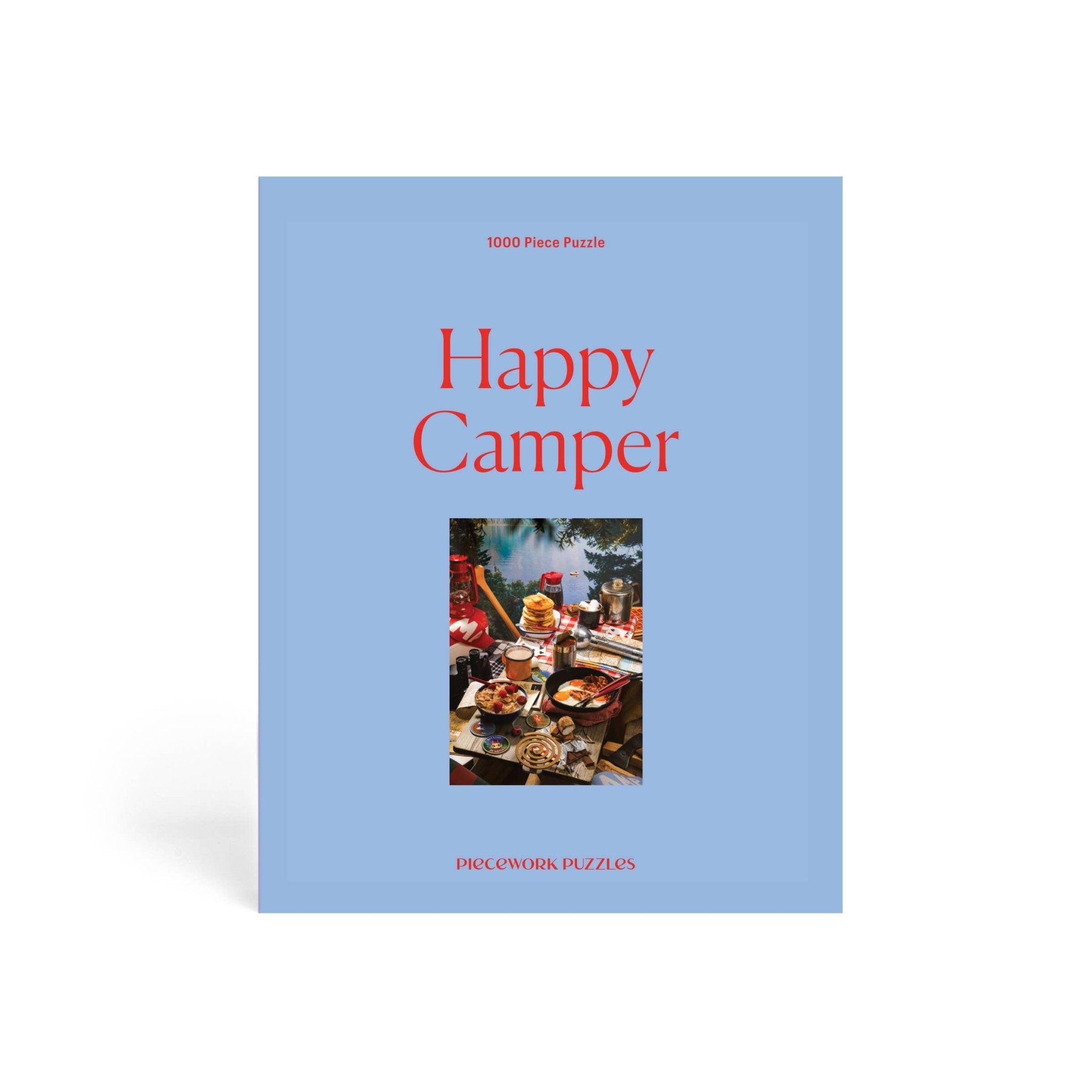 ✨Back In Stock✨Happy Camper - 1000 Piece Puzzle - Piecework Modern Love Store