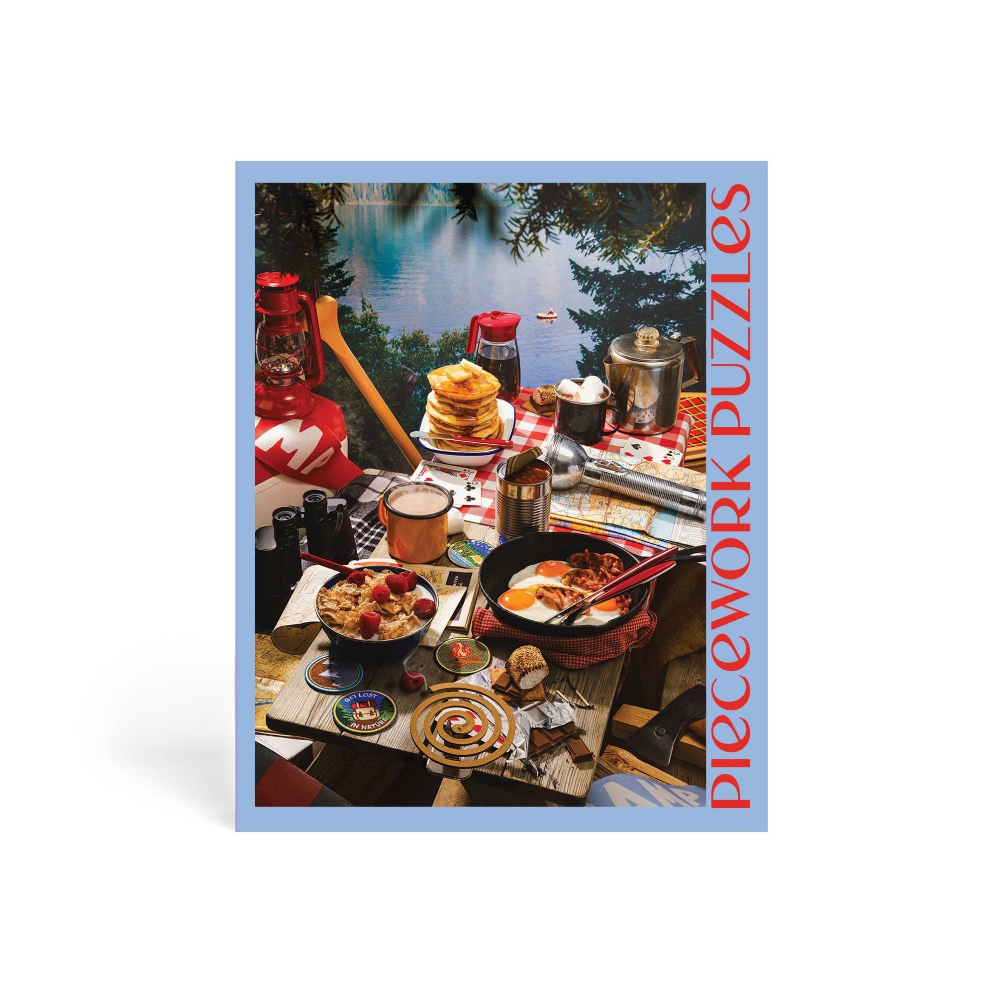 ✨Back In Stock✨Happy Camper - 1000 Piece Puzzle - Piecework Modern Love Store