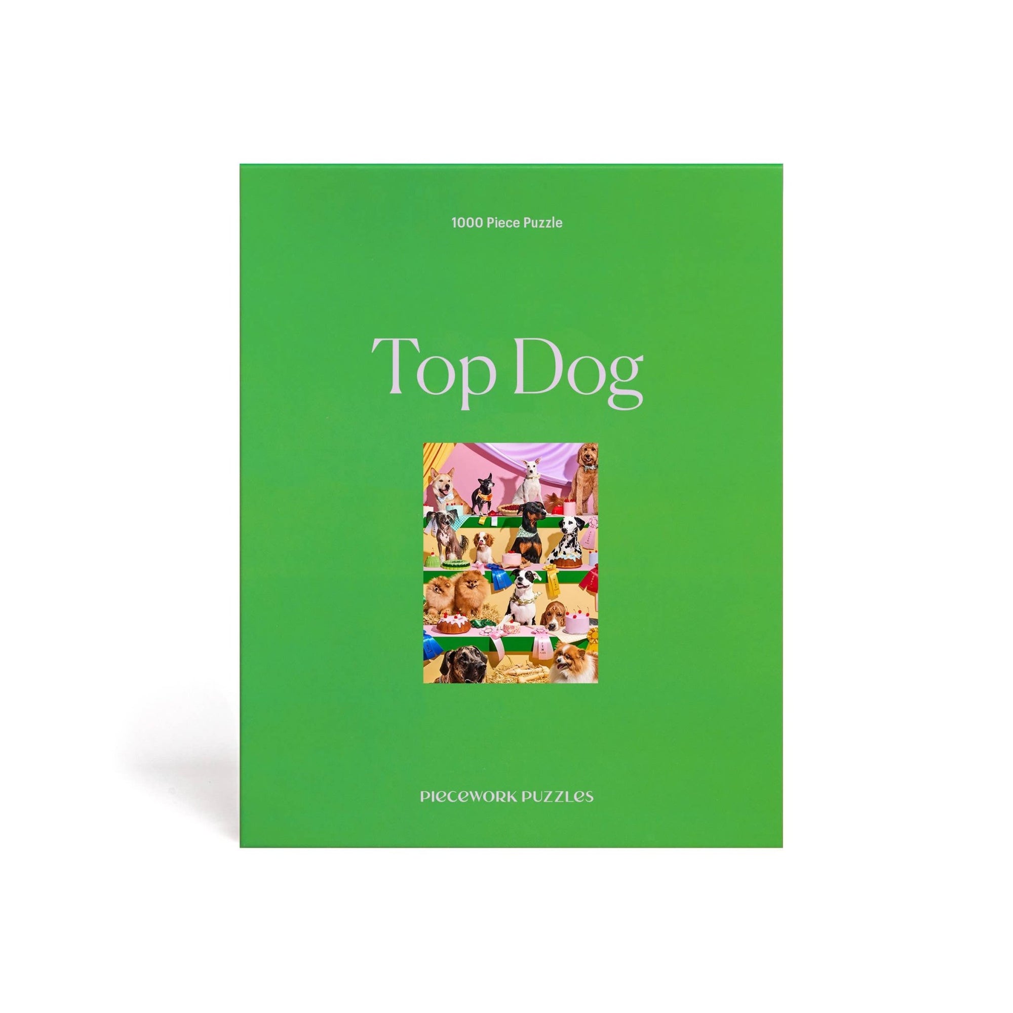 Top Dog 1000 Piece Puzzle - Piecework Modern Love Store Glasgow