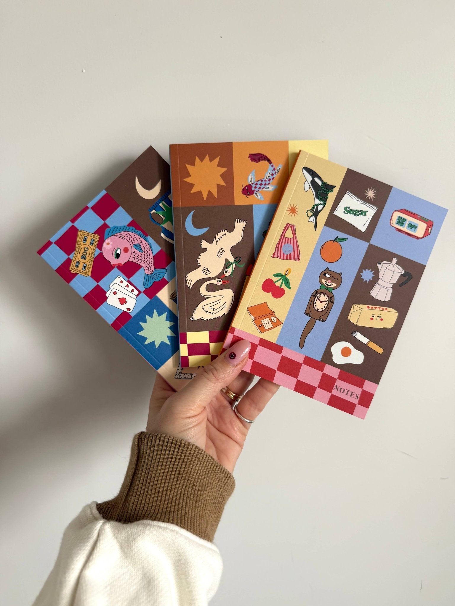 Undated Pocket Diary | Mini Daily Planner - by Eat the Moon | Cute stationery  at Modern Love Store