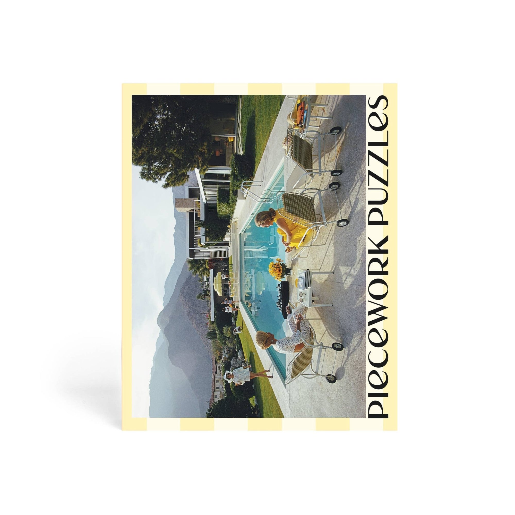 Poolside Gossip - Slim Aarons Collab - 1000 Piece Puzzle - Piecework Modern Love Store Glasgow