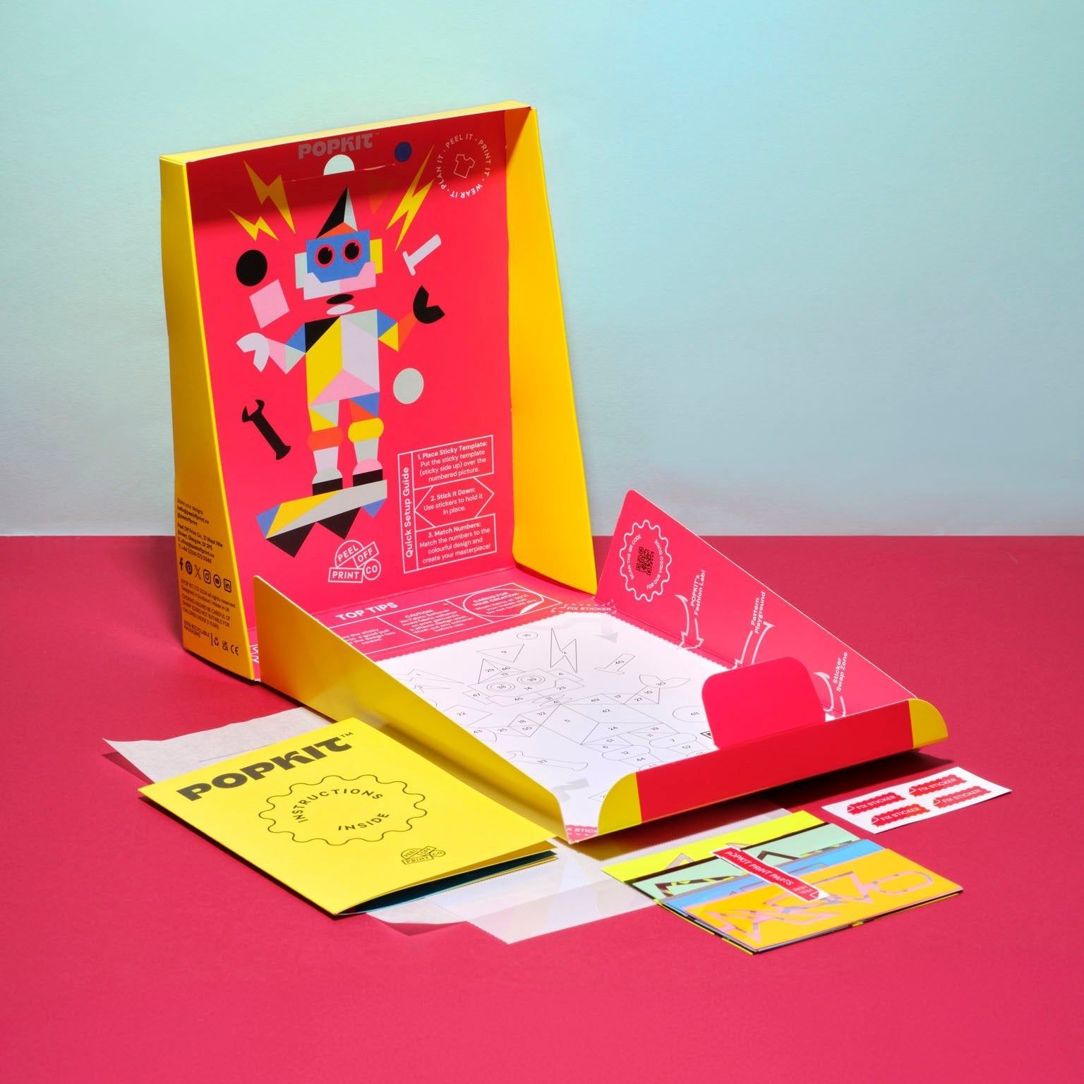 Popkit Fashion Print Kit Robot - Modern Love Store Glasgow Modern Love Store Glasgow