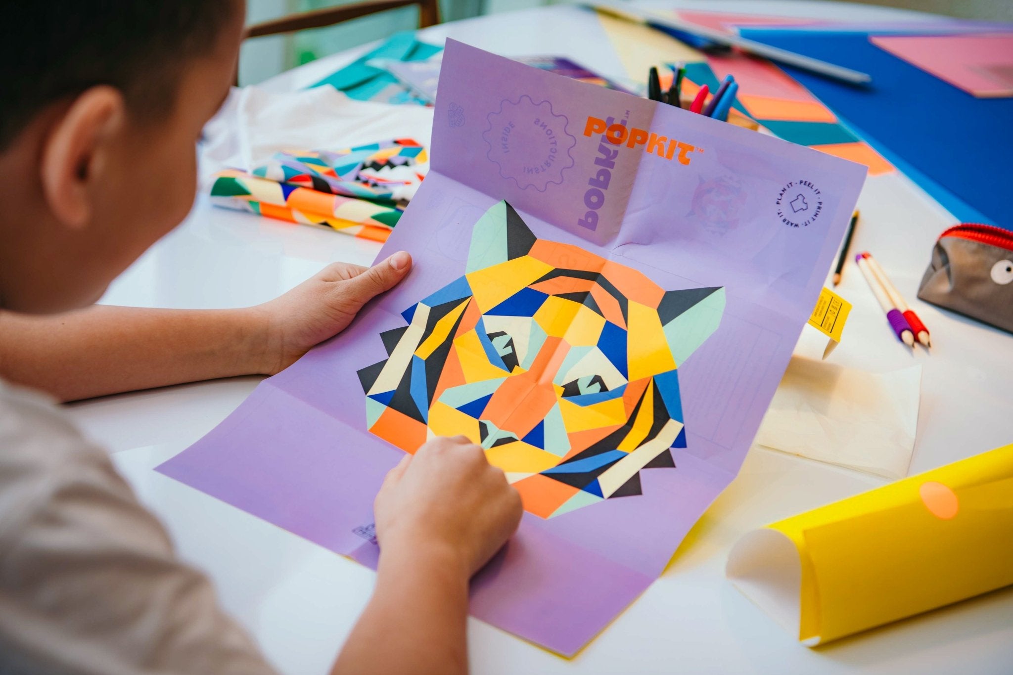 Popkit Fashion Print Kit Tiger - Modern Love Store Glasgow Modern Love Store Glasgow