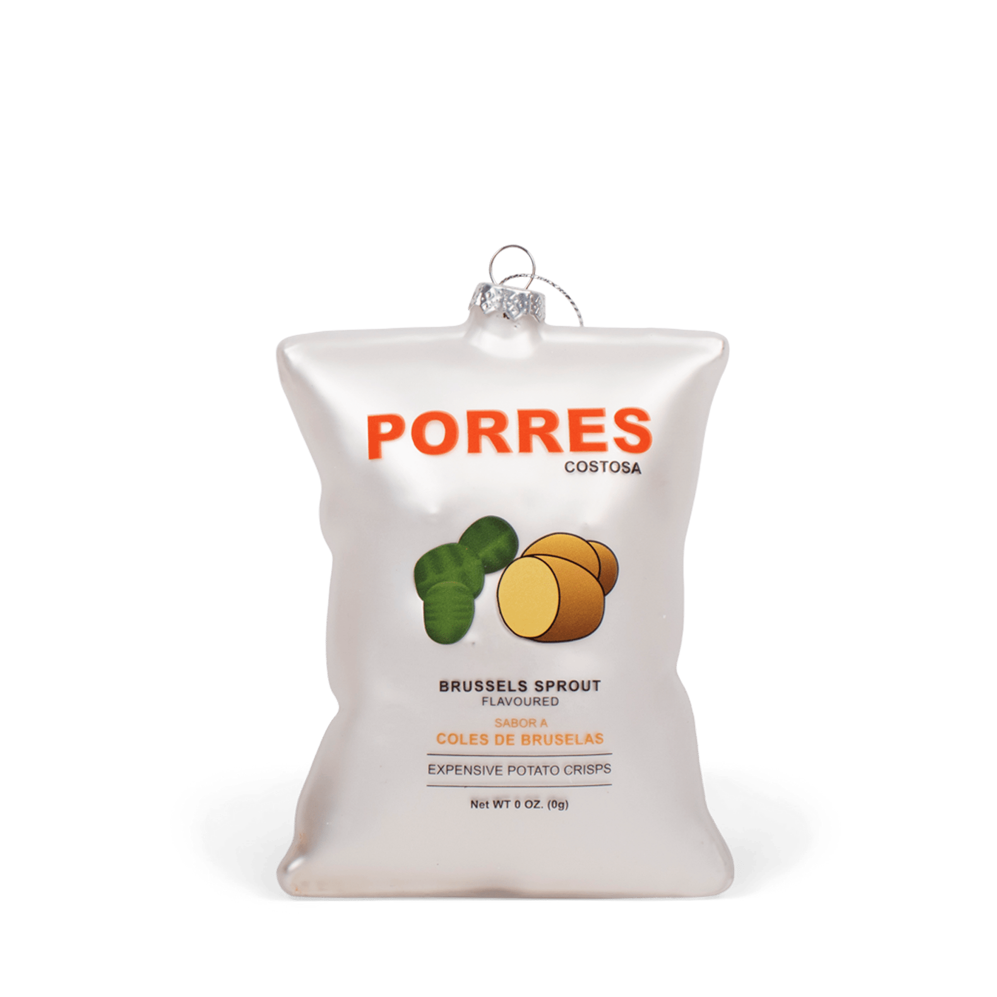 Porres Crisps Christmas Christmas Bauble - studio THIE Modern Love Store Glasgow