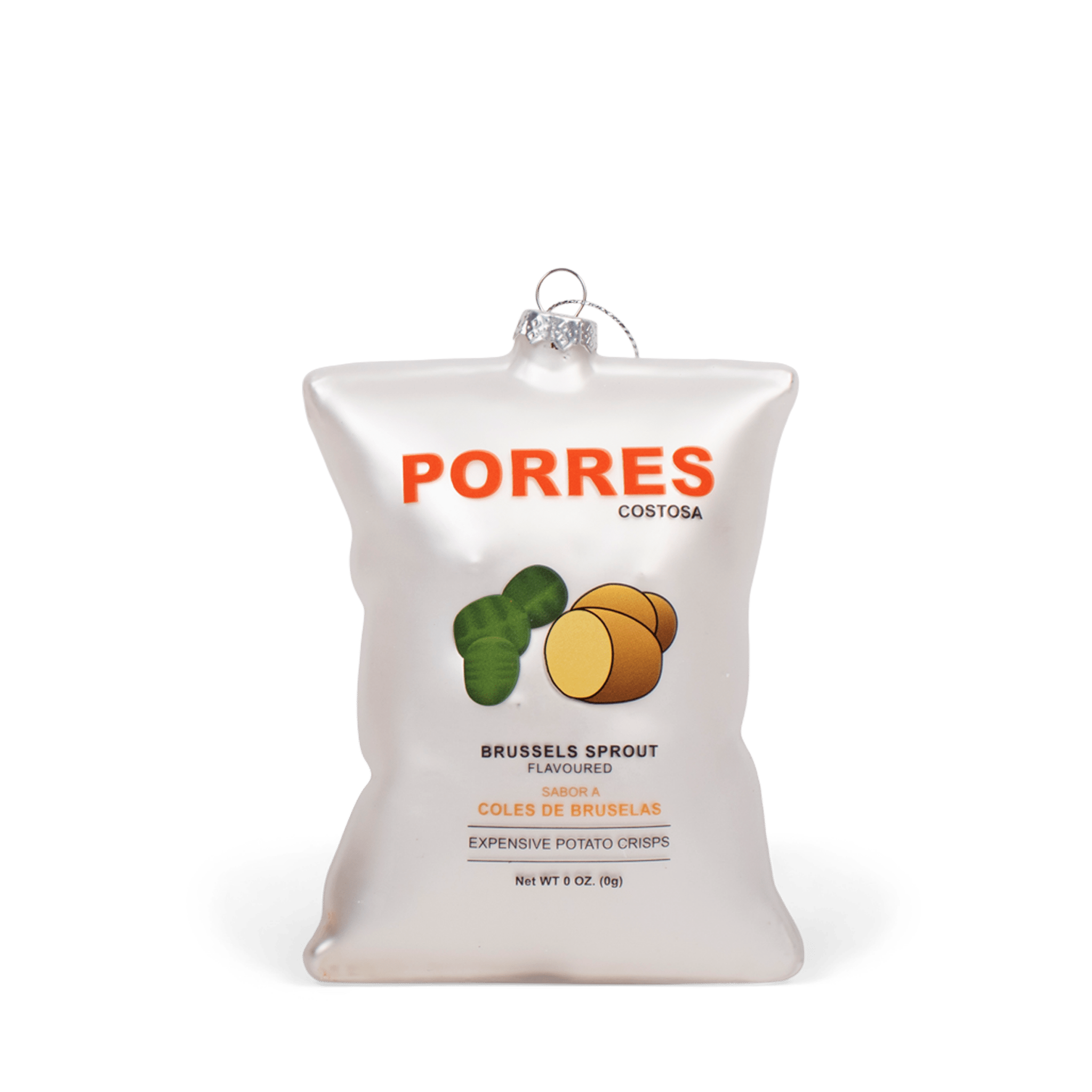 Porres Crisps Christmas Christmas Bauble - studio THIE Modern Love Store Glasgow