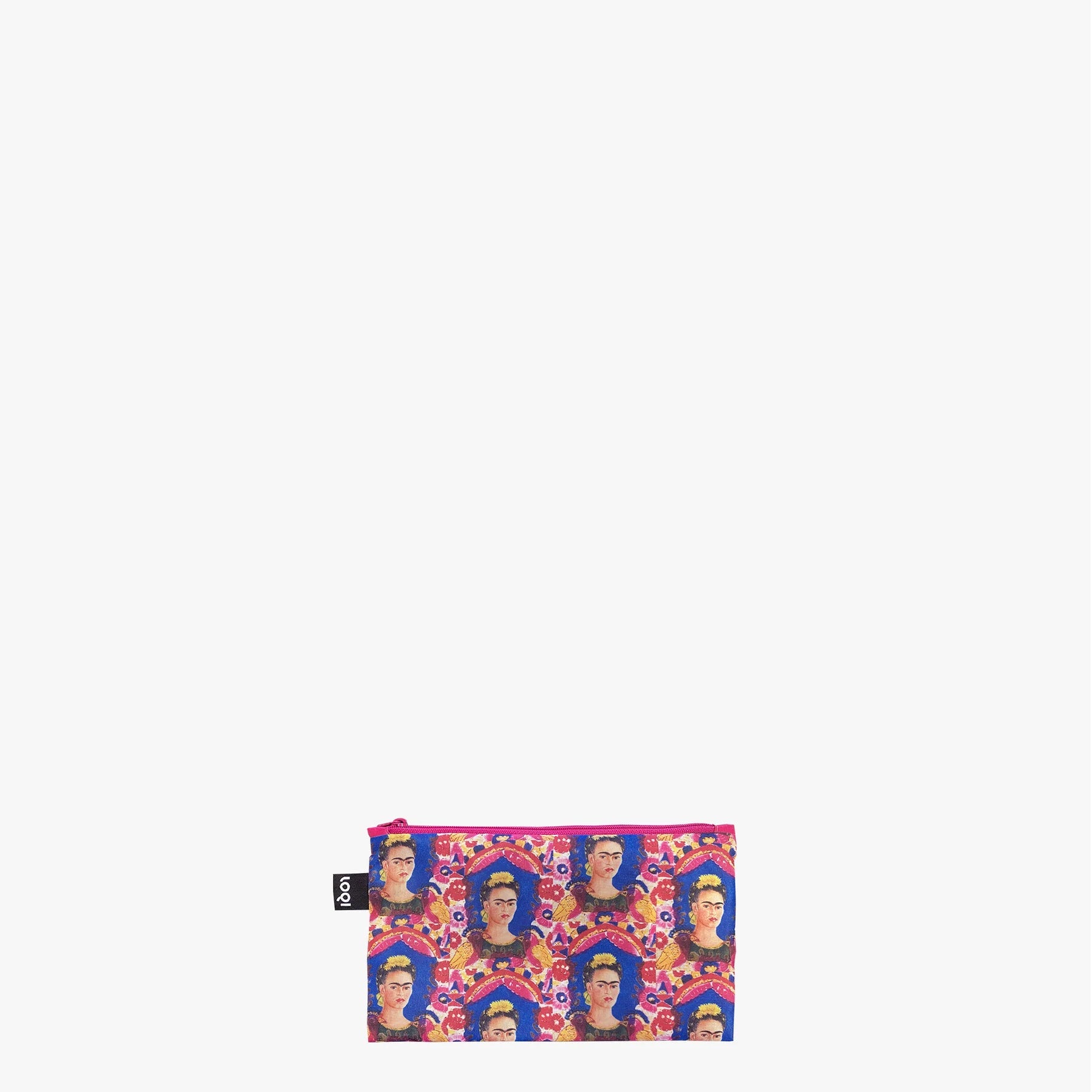 LOQI Frida Kahlo Zip Pockets - Set of 3 - pouch LOQI Modern Love Store Glasgow