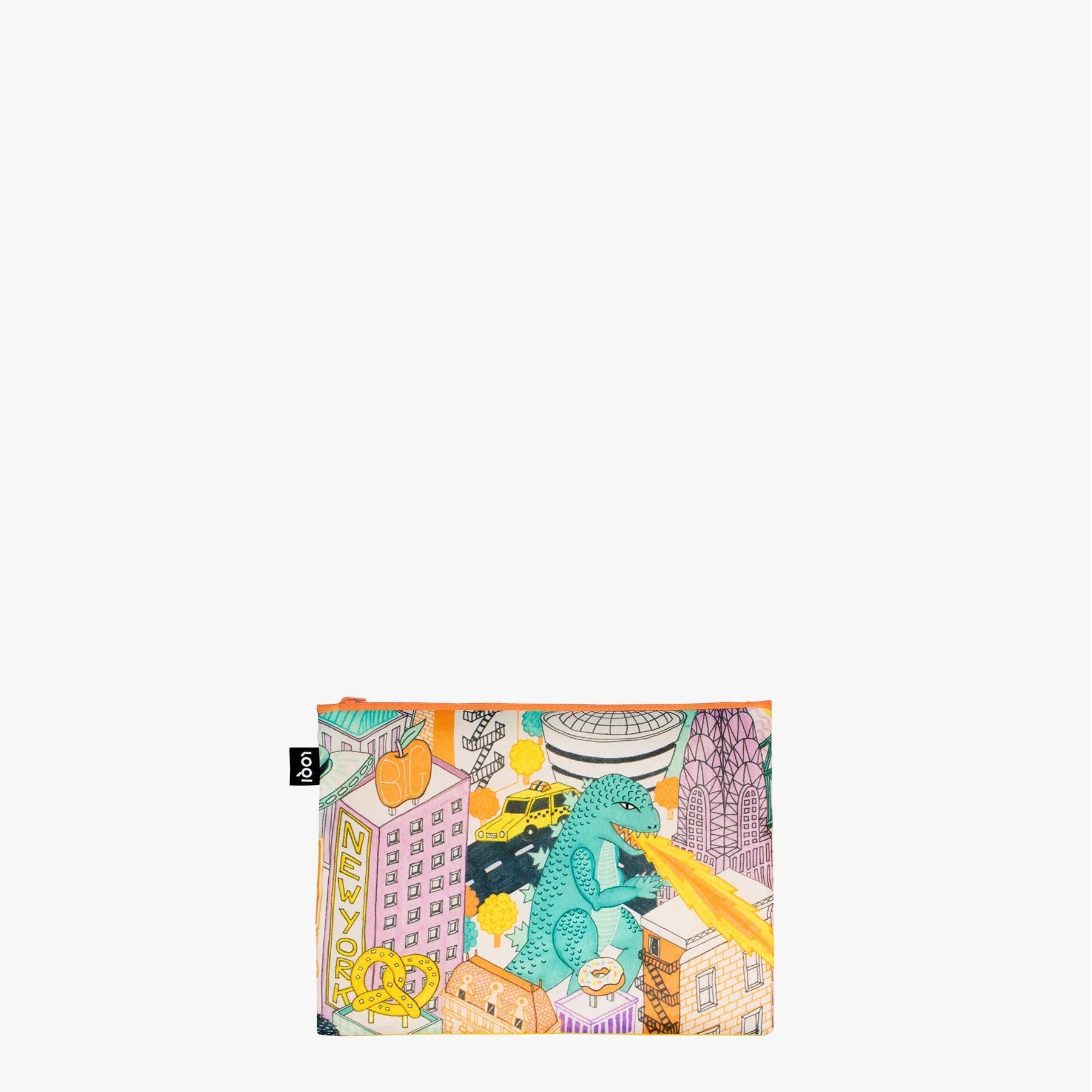 LOQI New York Zip Pockets - Set of 3 - pouch LOQI Modern Love Store Glasgow