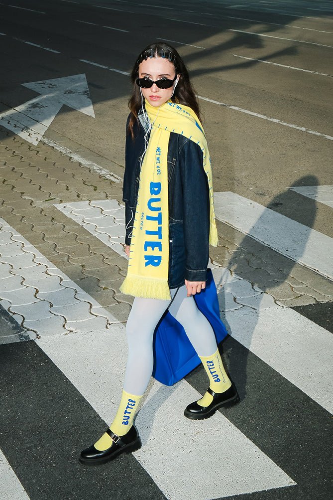 Pre Order Butter Scarf - Scarf Eat My Socks Modern Love Store Glasgow
