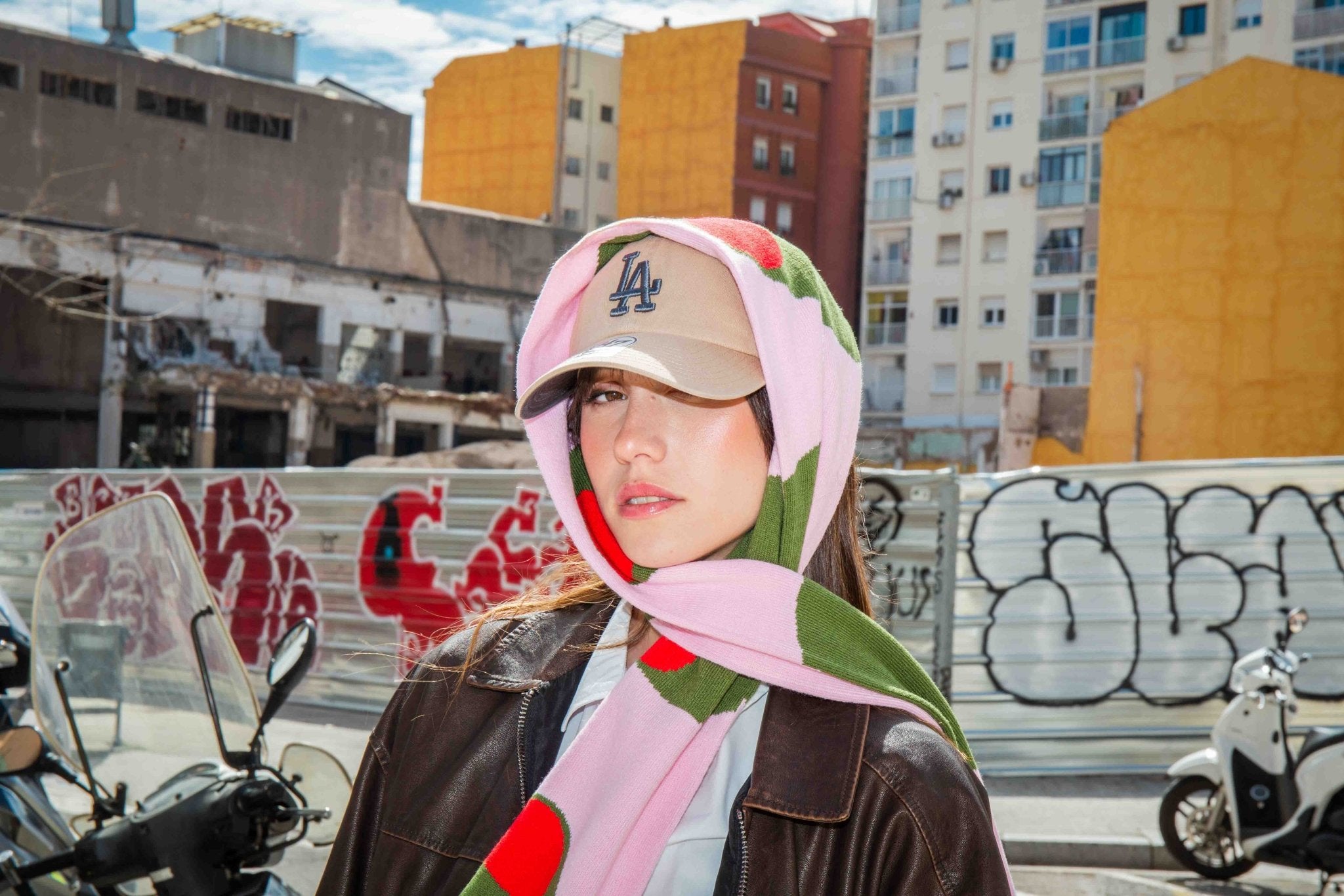 Pre Order Olive Scarf - Scarf Eat My Socks Modern Love Store Glasgow