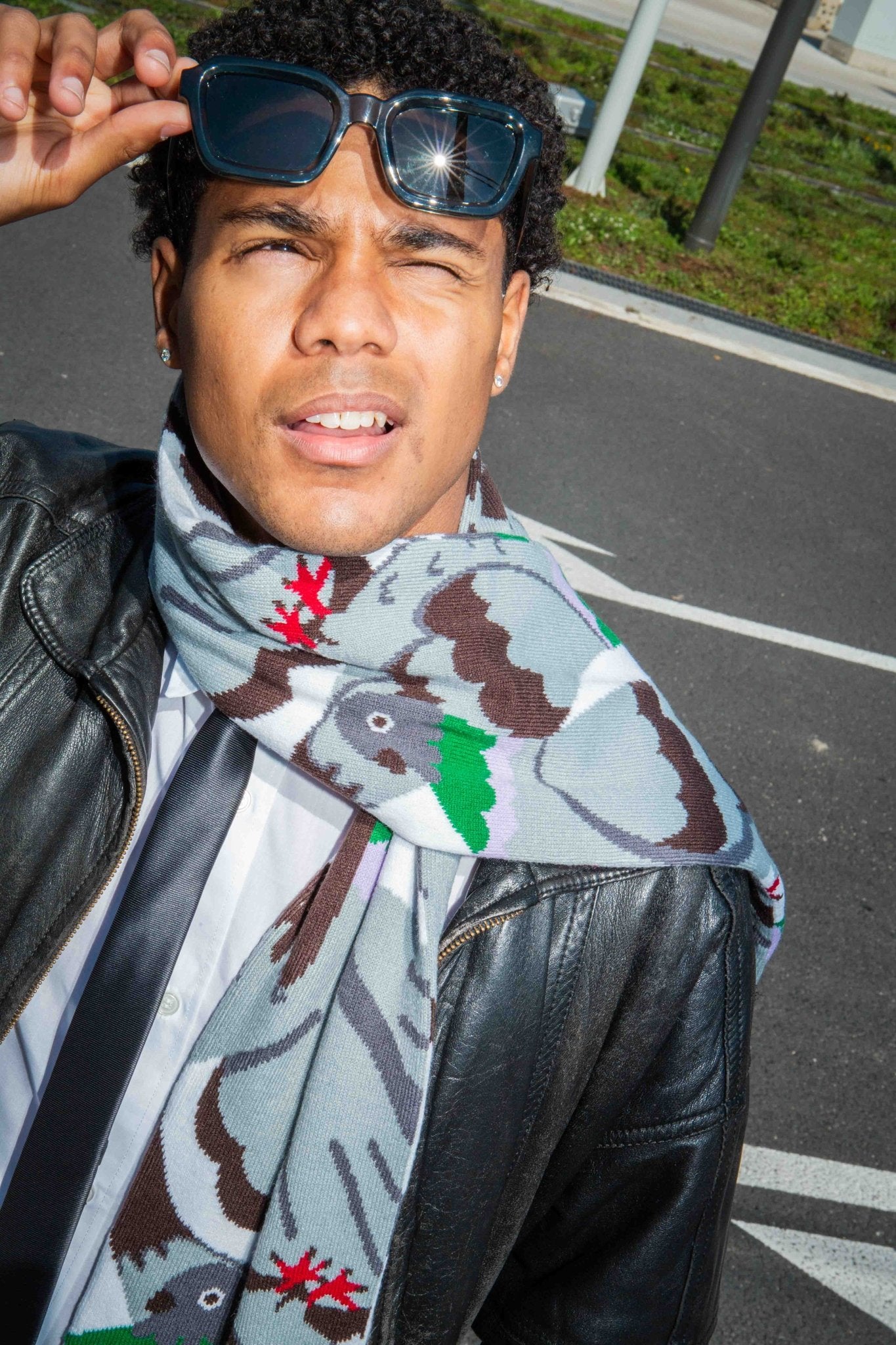 Pre Order Pigeon Scarf - Scarf Eat My Socks Modern Love Store Glasgow