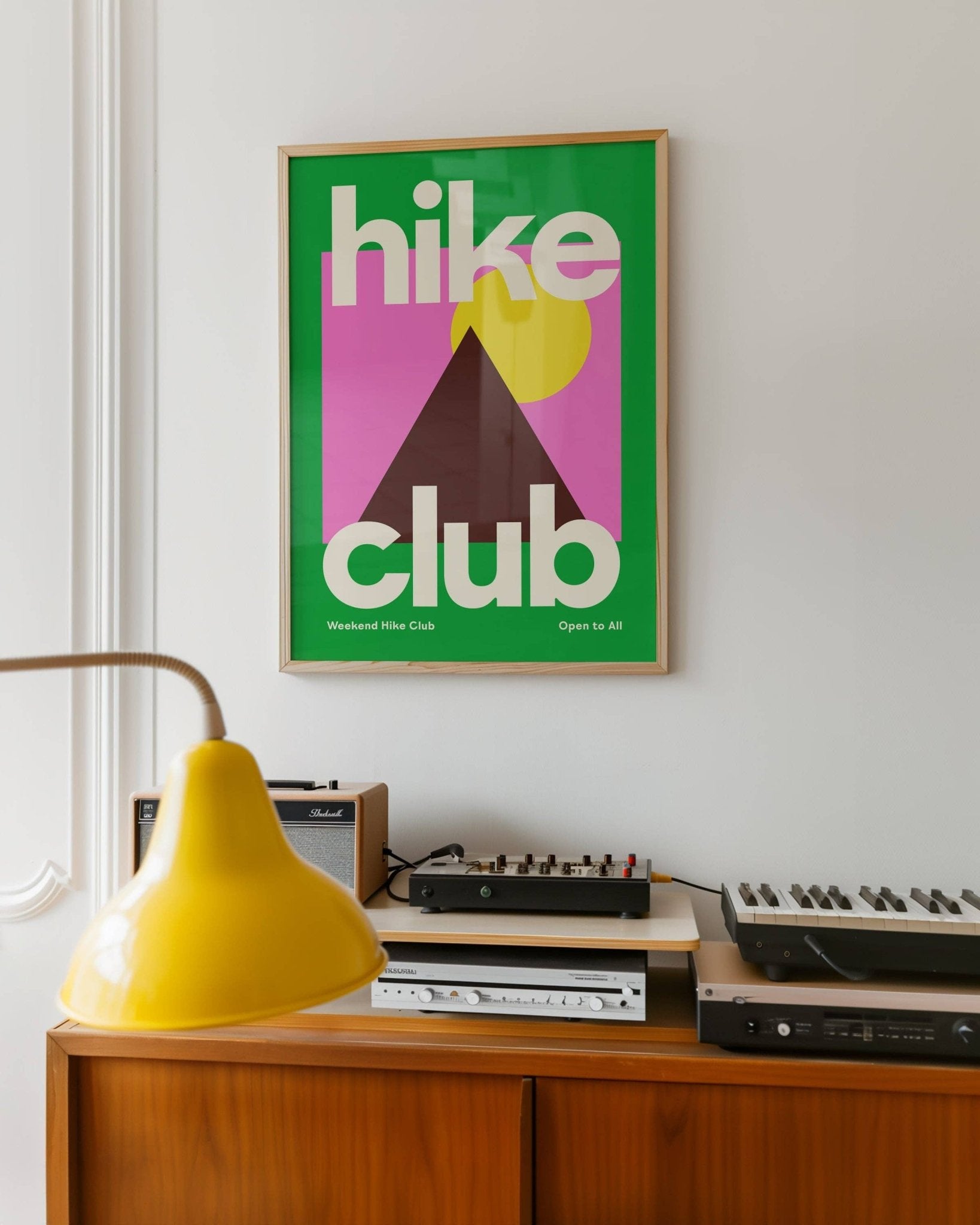 Hike Club Print - Print Proper Good Modern Love Store Glasgow
