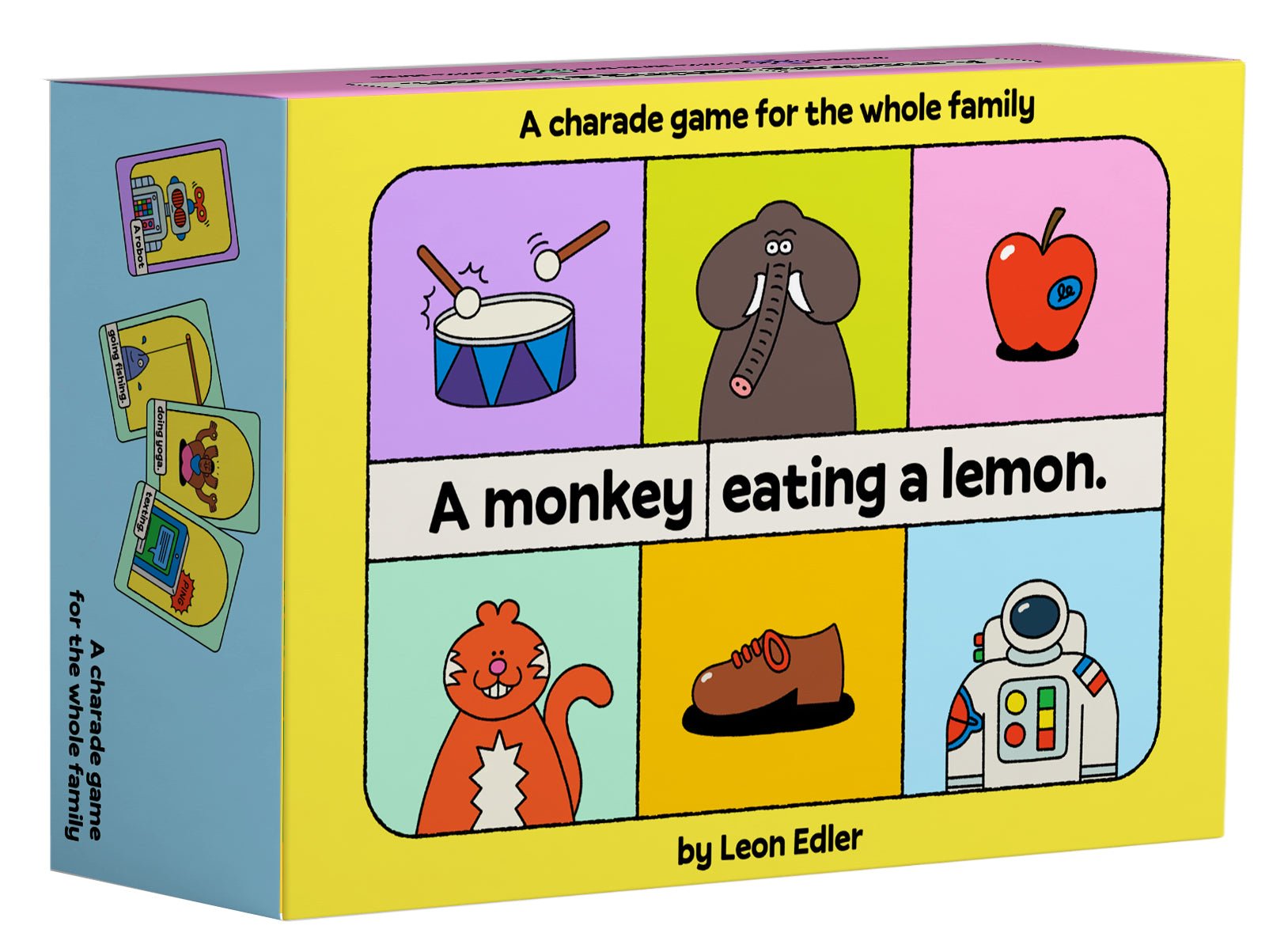A Monkey Eating a Lemon - A Charades Game - puzzle Thames & Hudson Modern Love Store Glasgow
