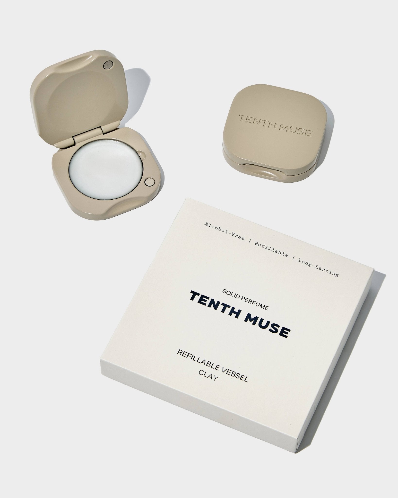 Refillable Perfume Vessel Clay - TENTH MUSE Modern Love Store Glasgow