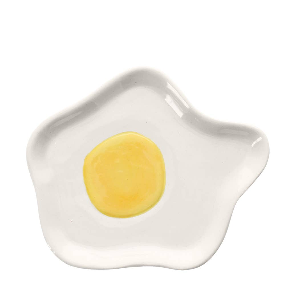 Ceramic trinket dish - Fried egg 5027455460147