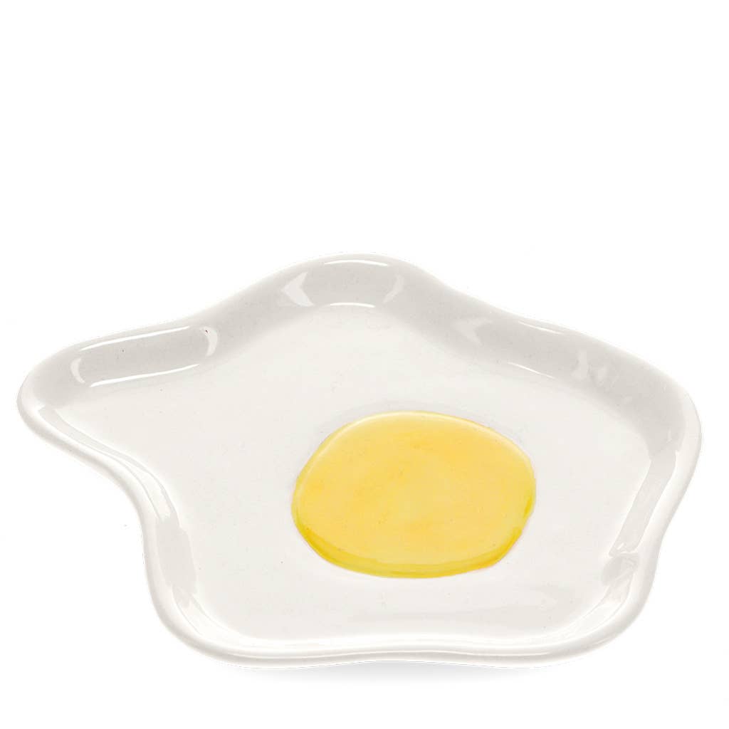 Ceramic trinket dish - Fried egg 5027455460147