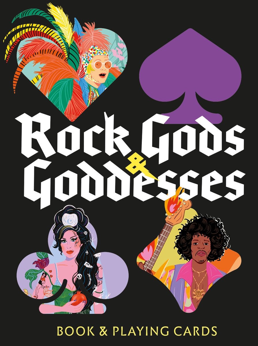 Rock Gods & Goddesses Playing Cards - playing cards Thames & Hudson Modern Love Store Glasgow