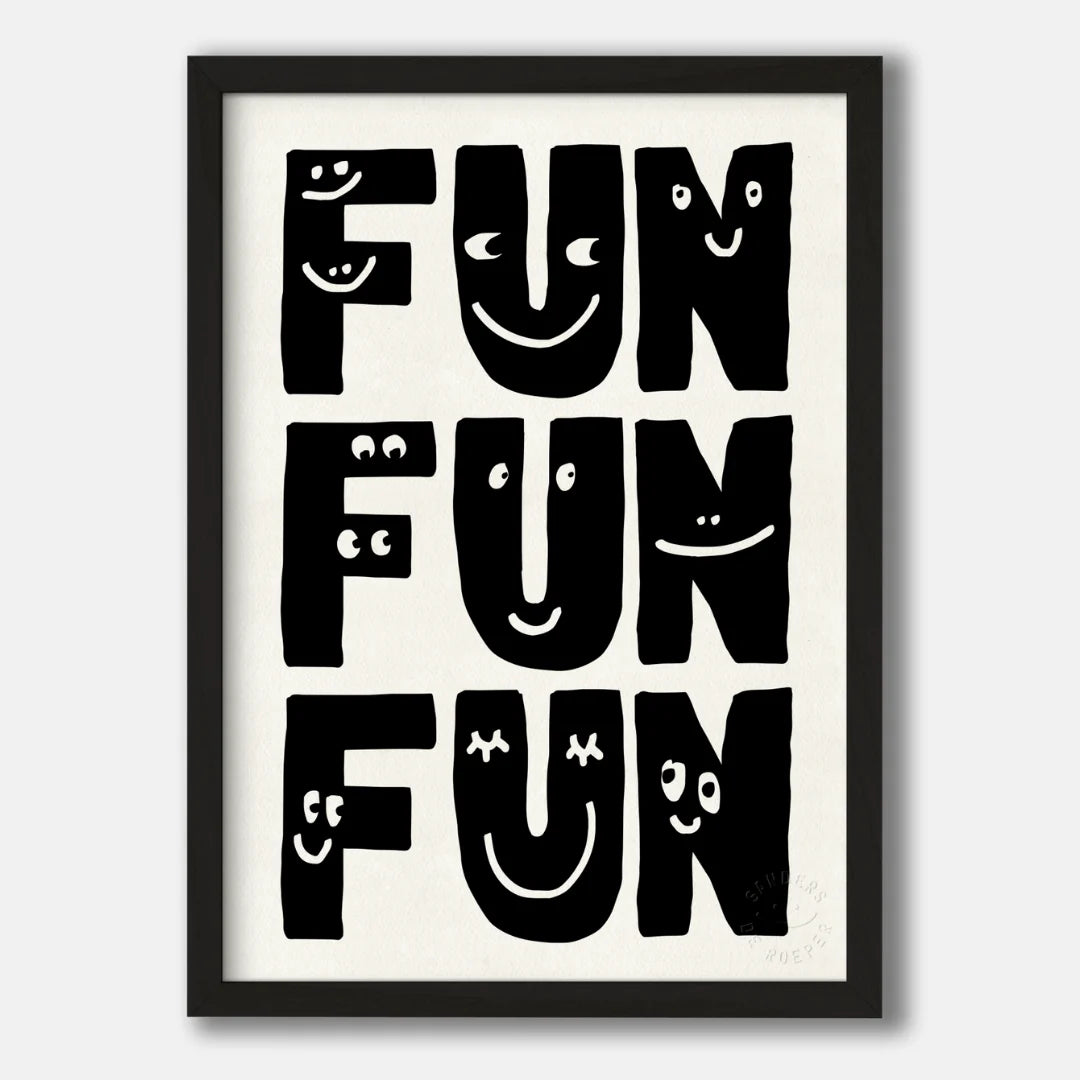 Sander De Roeper Fun Fun Fun Art Print
