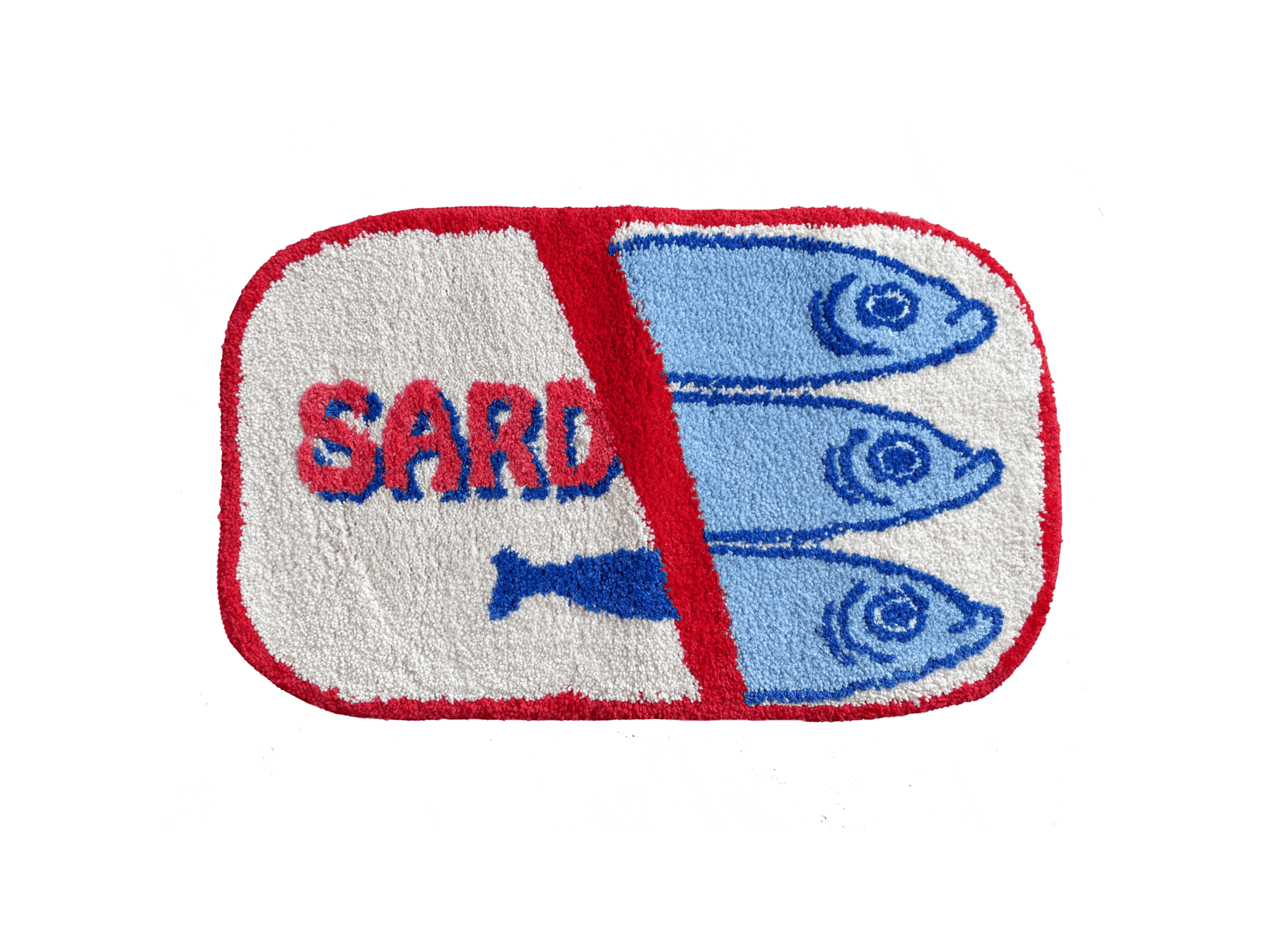 Sardine Bath Mat - bathmat Harriet Says Hi Modern Love Store Glasgow