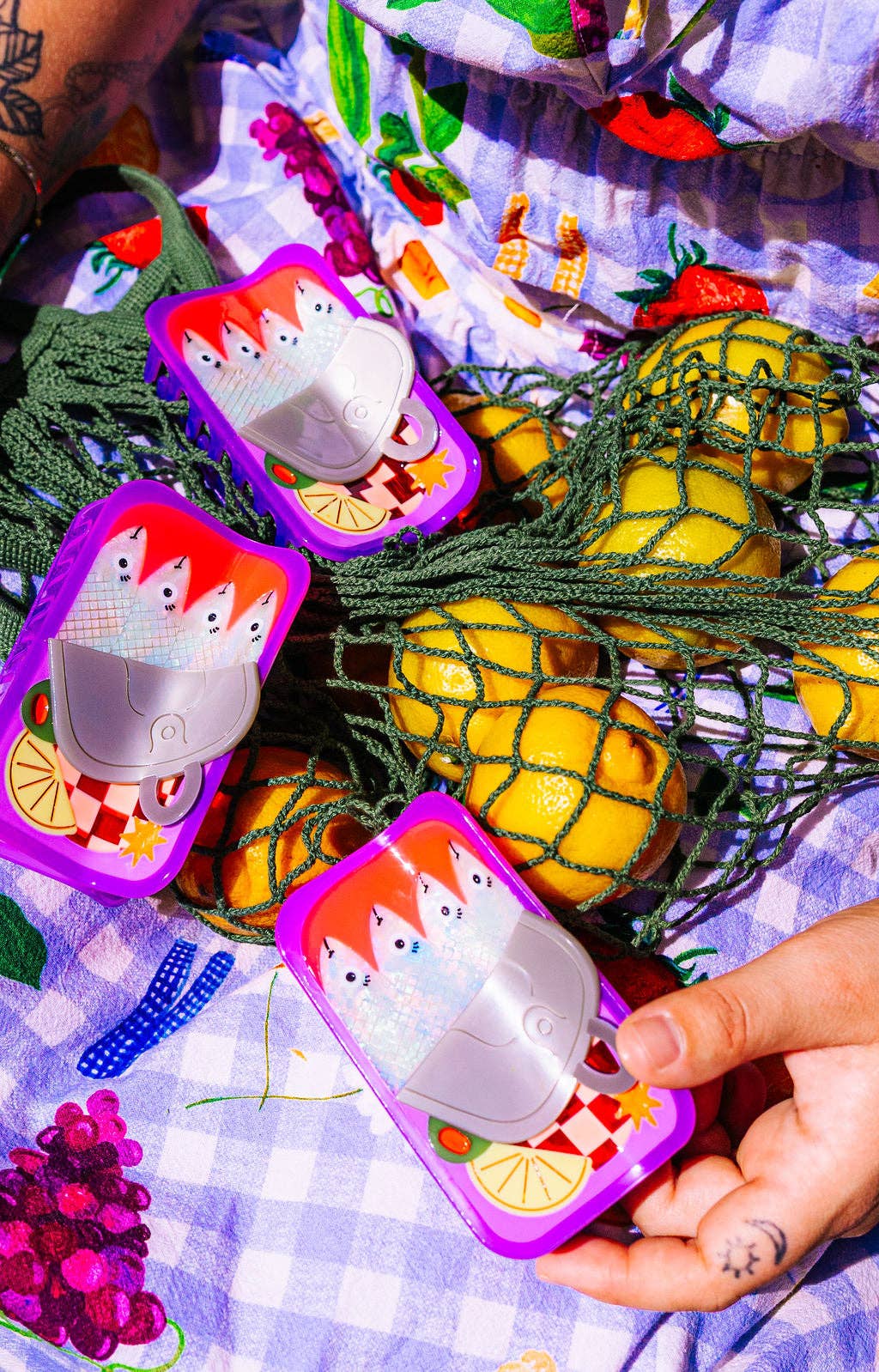 Sardine Hair Claw - The Peach Fuzz Modern Love Store Glasgow