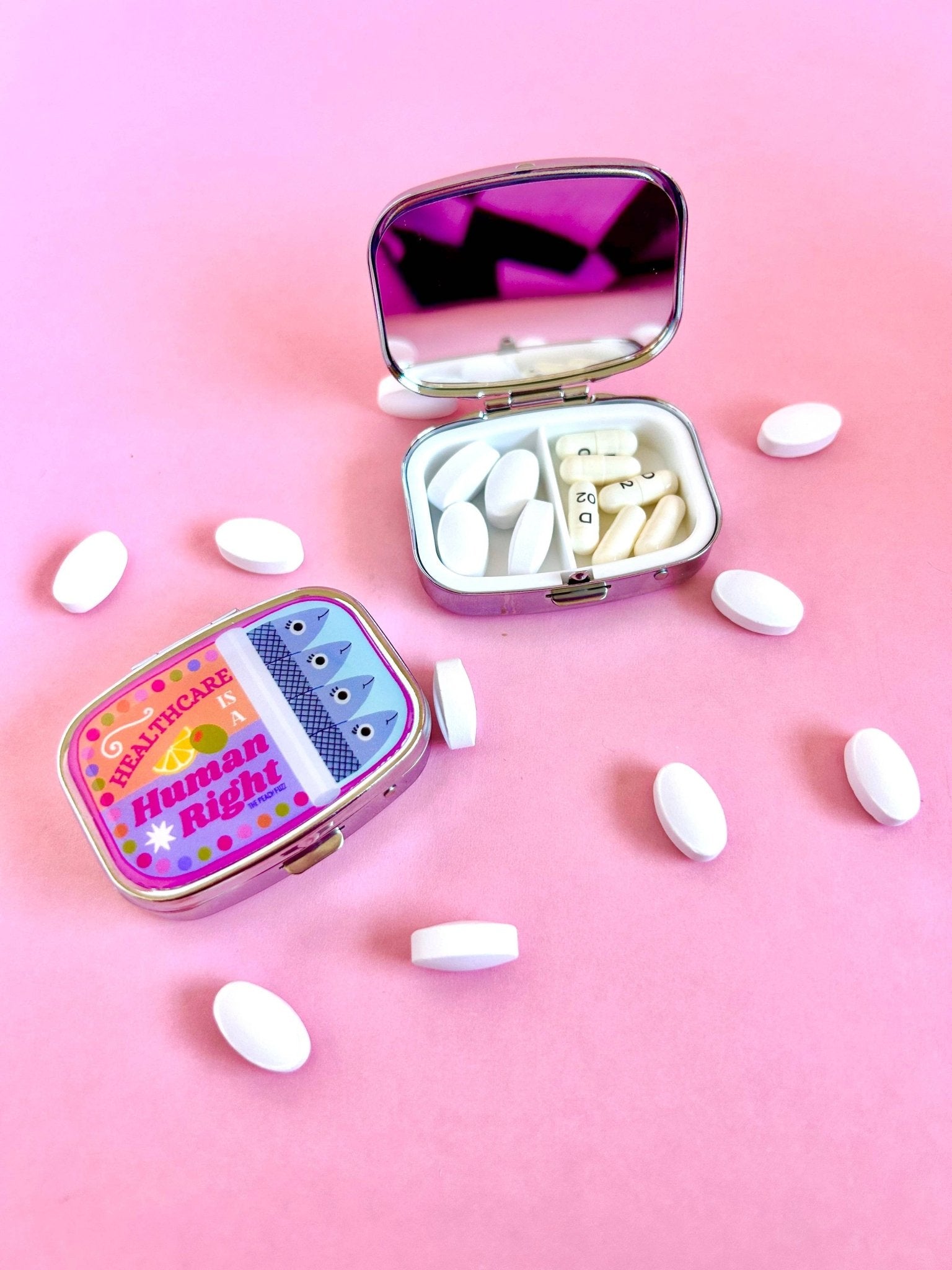 Sardine Pill Case - The Peach Fuzz Modern Love Store Glasgow