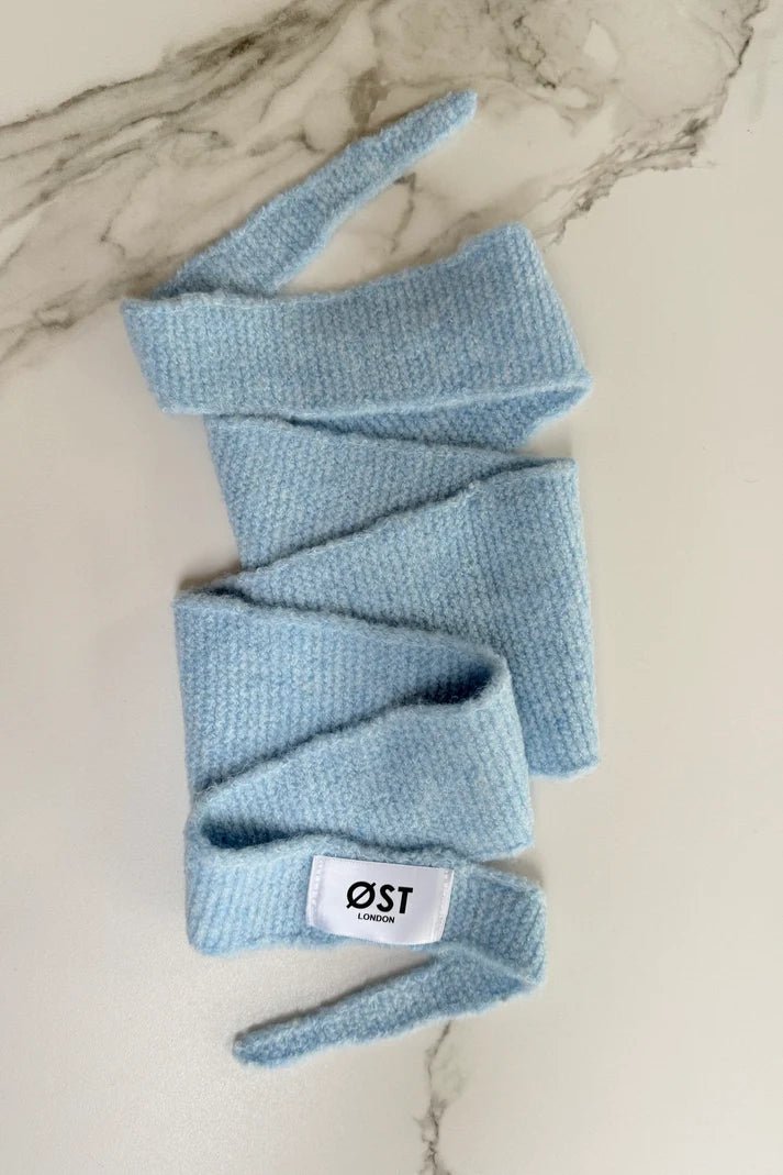 Sofie Scarf - Blue - Scarf Ost London Modern Love Store Glasgow