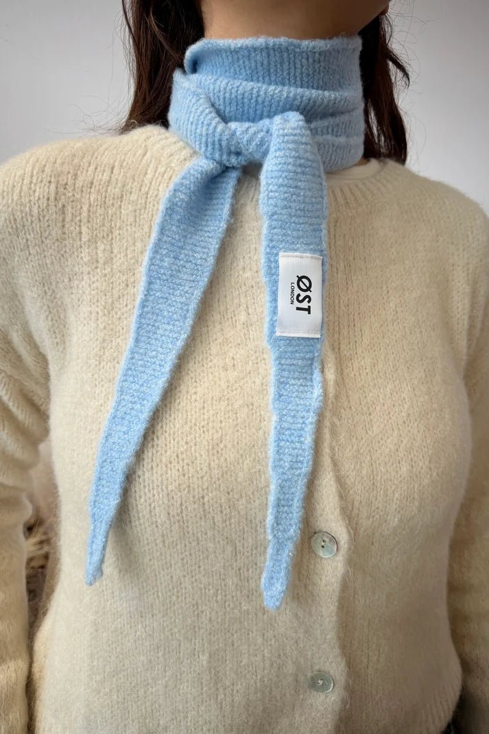 Sofie Scarf - Blue - Scarf Ost London Modern Love Store Glasgow