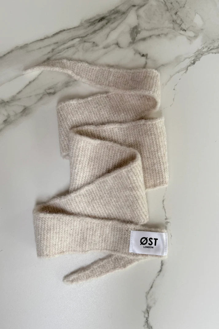 Sofie Scarf - Cream - Scarf Ost London Modern Love Store Glasgow