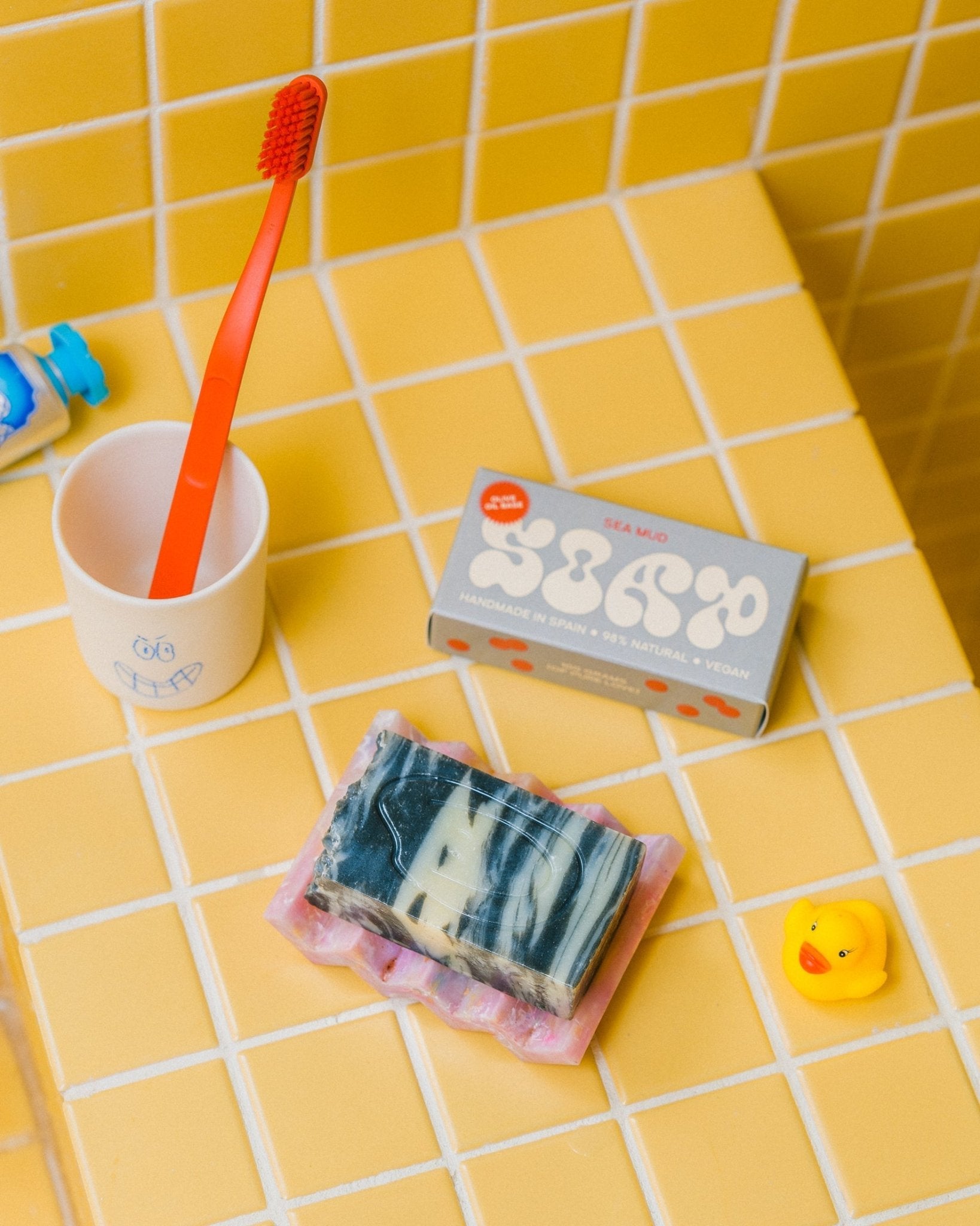 Sea Mud Soap - soap Tarta Gelatina Modern Love Store Glasgow