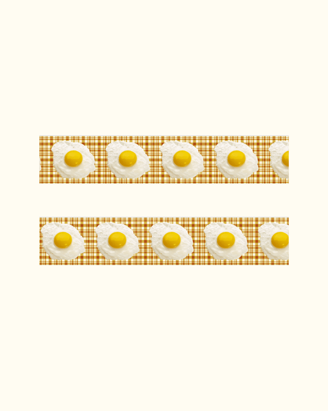Fried Egg Washi Tape  stationery 