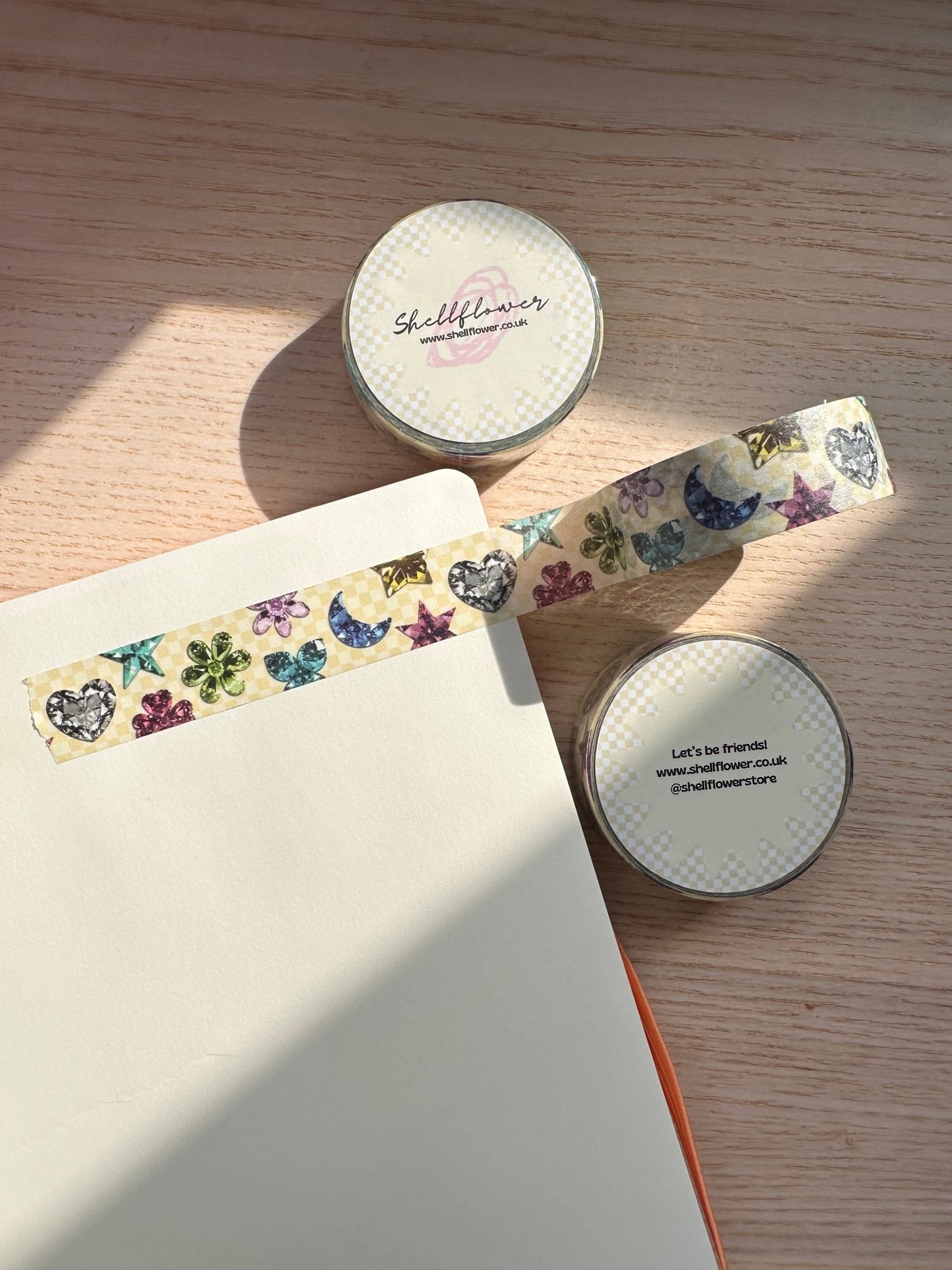 Gems Washi Tape - Shellflower Modern Love Store Glasgow