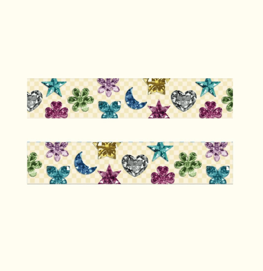 Gems Washi Tape - Shellflower Modern Love Store Glasgow