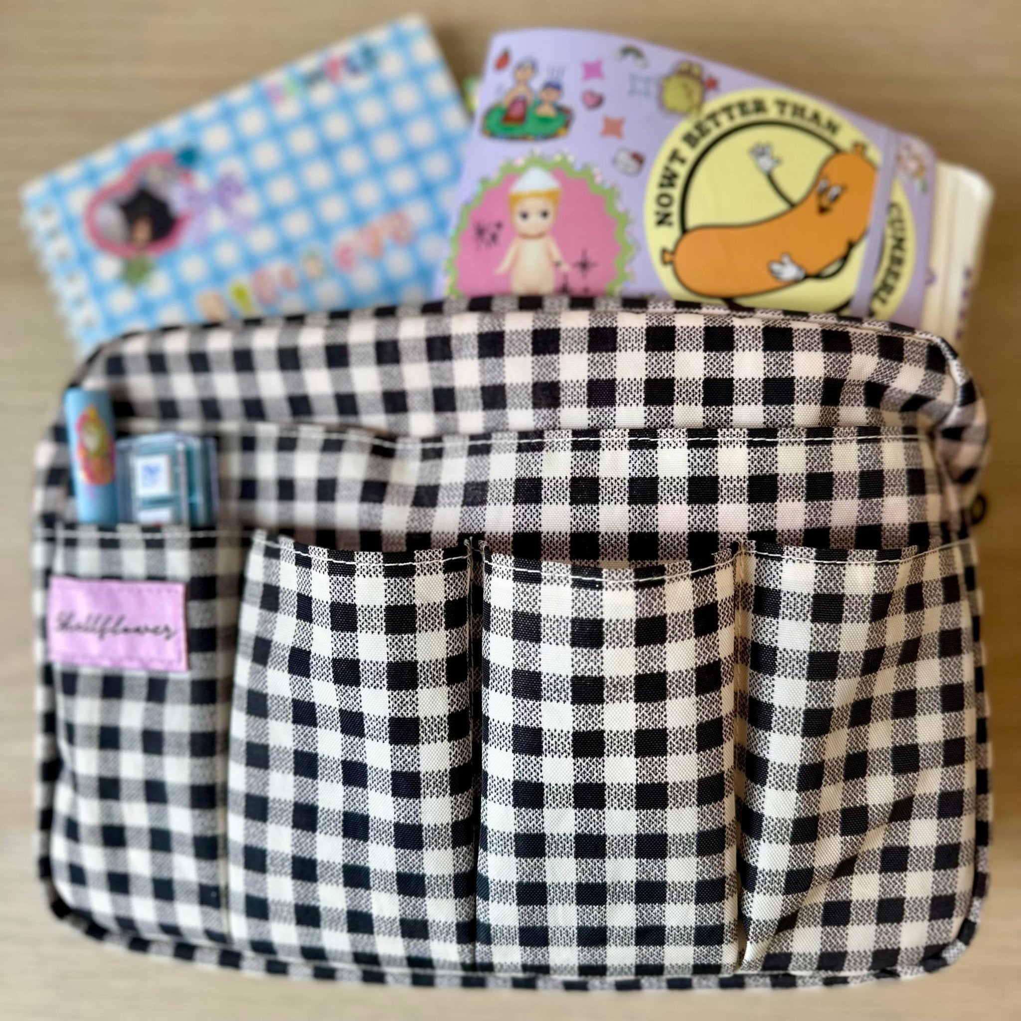 Gingham Journal Pouch accessories 