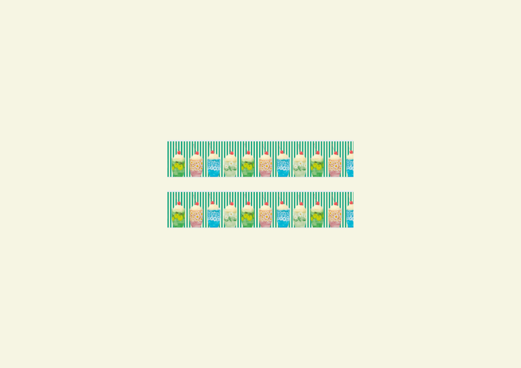 Soda Washi Tape stationery 