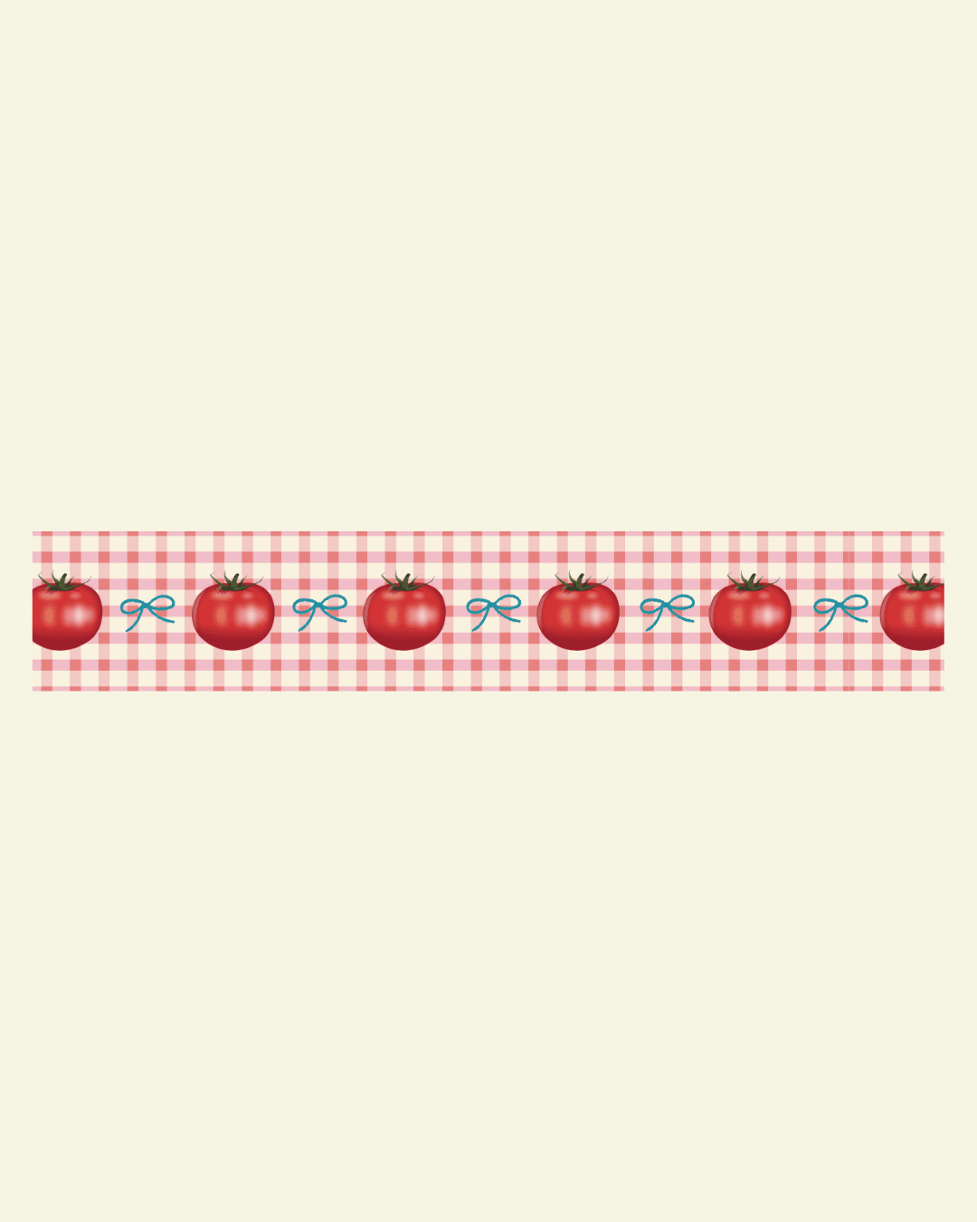 Tomato Washi Tape stationery 