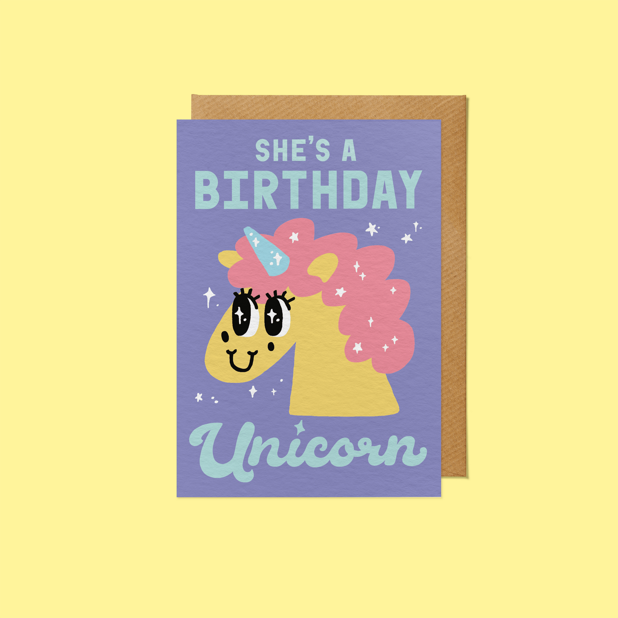 She's a Birthday Unicorn - SANDERS DE ROEPER Modern Love Store Glasgow