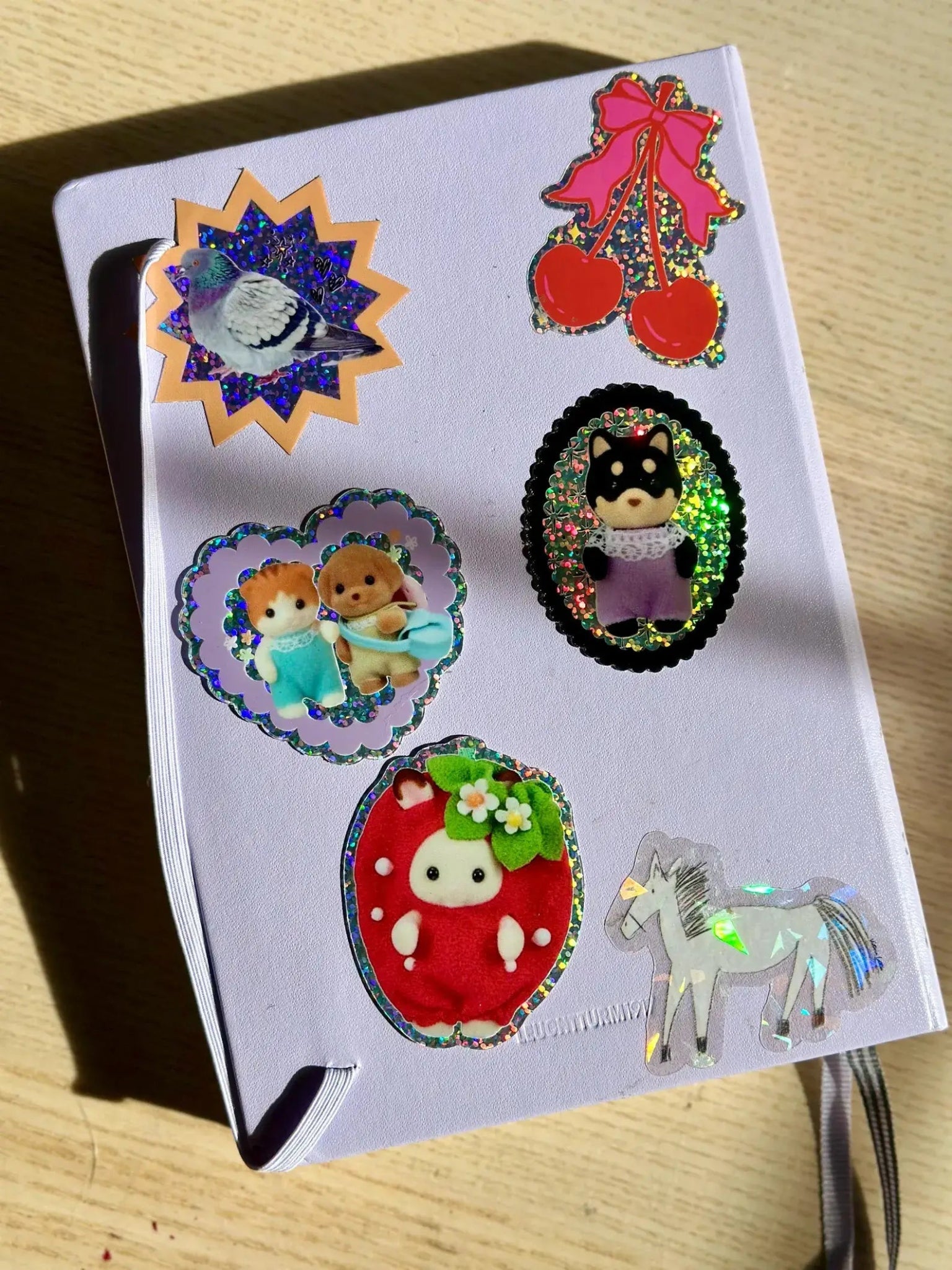 Shiba Inu Glitter Vinyl Sticker  - Shellflower Modern Love Store Glasgow