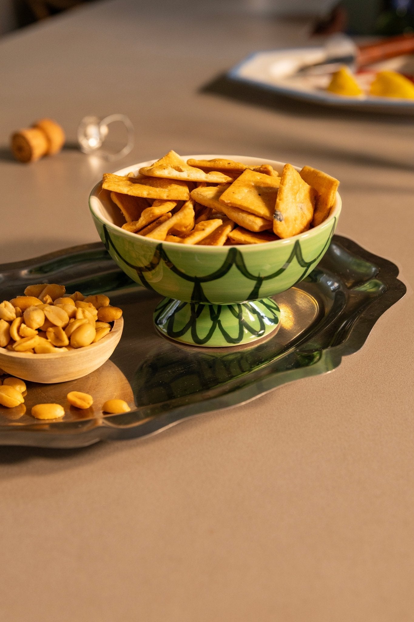 Sirène Bowl - Green - Bowl &K Amsterdam Modern Love Store Glasgow