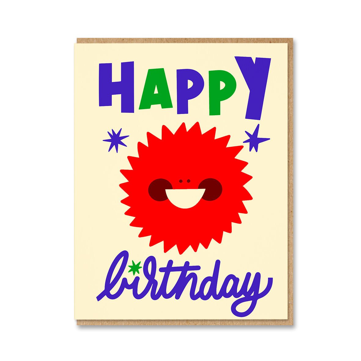 Smile It's Your Birthday Card - Birthday card 1973 Modern Love Store Glasgow