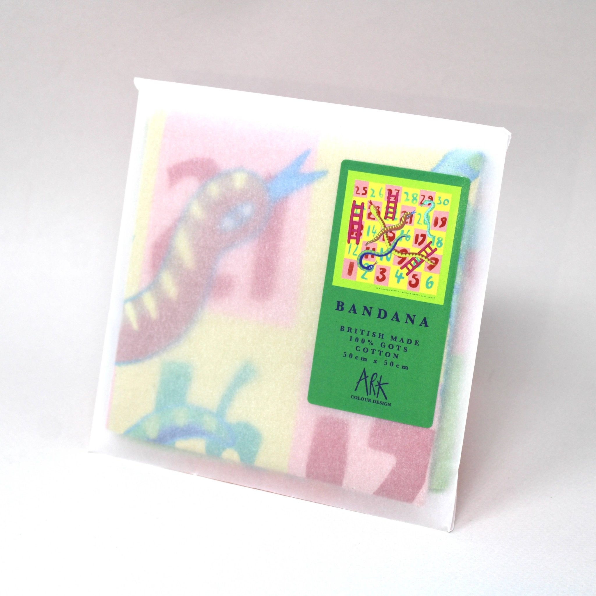 Snakes and Ladders Bandana - Ark Colour Design Modern Love Store Glasgow