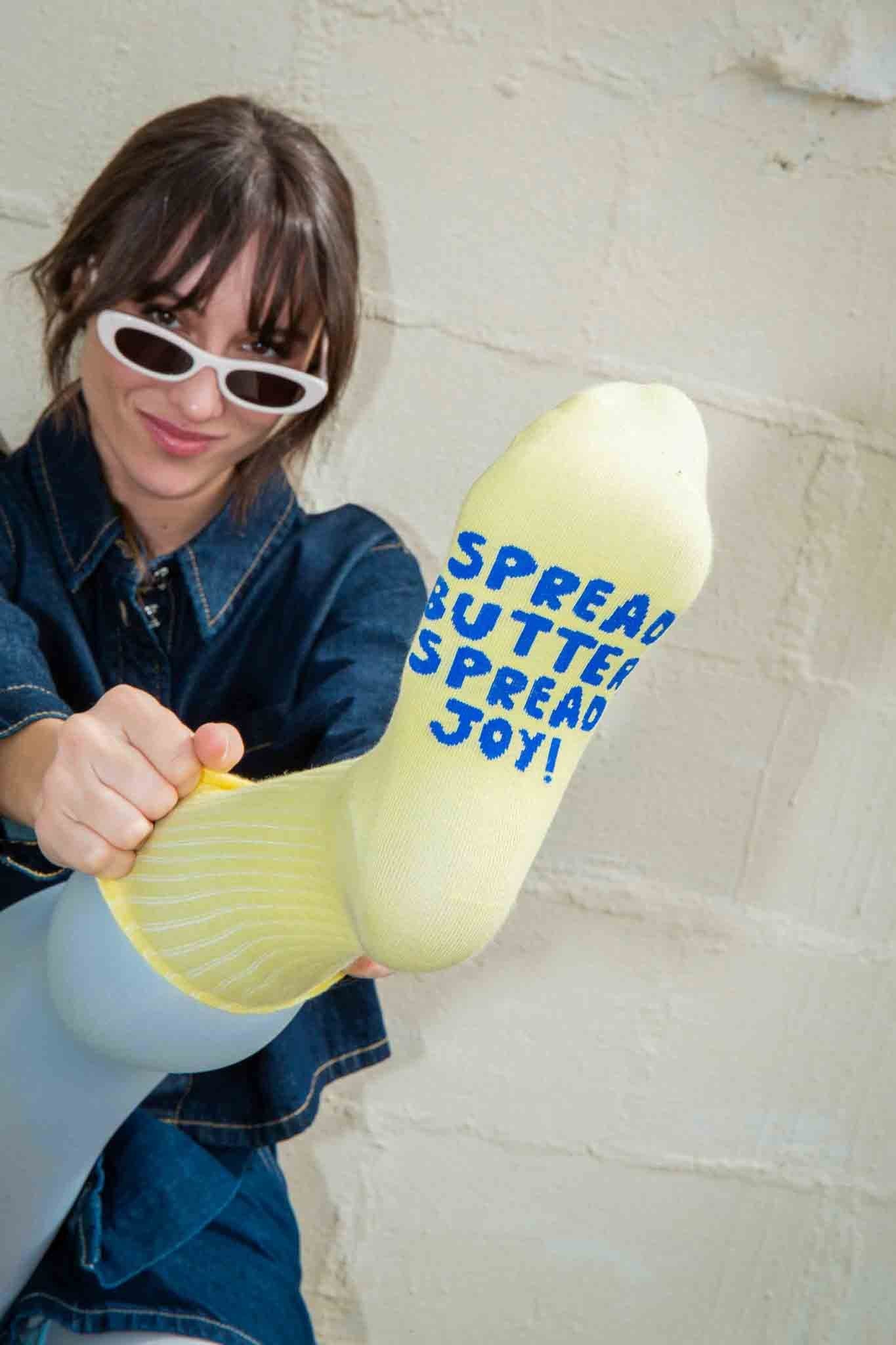 Butter Socks - socks Eat My Socks Modern Love Store Glasgow