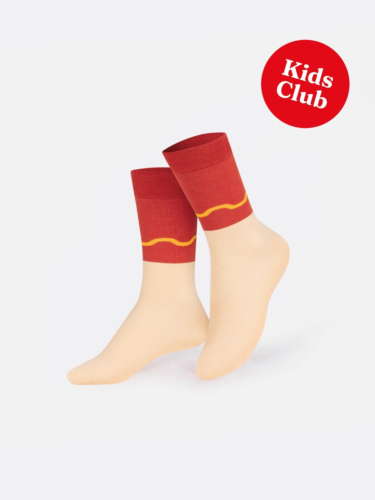 Kids Hot Dog Socks - socks Eat My Socks Modern Love Store Glasgow