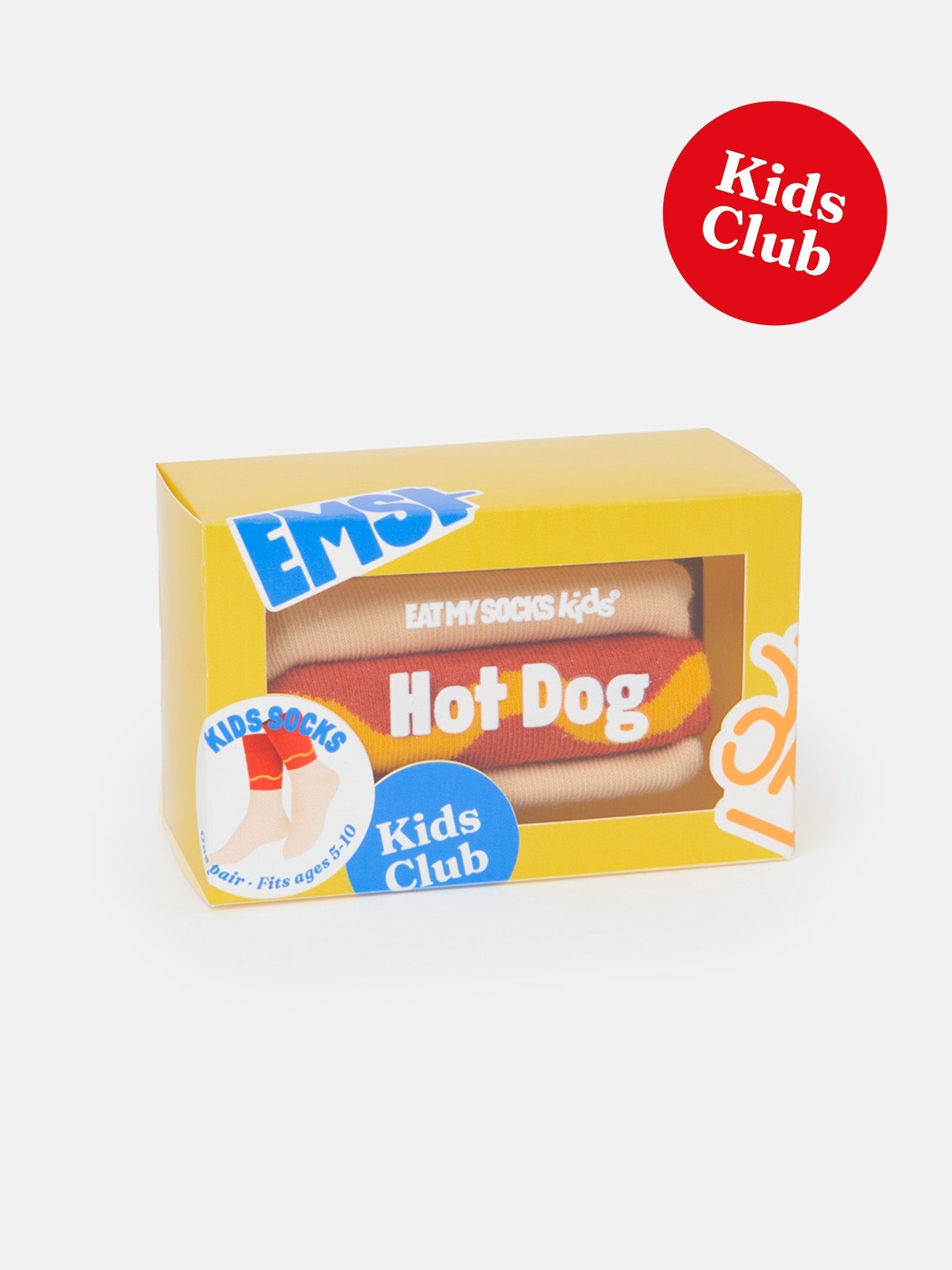 Kids Hot Dog Socks - socks Eat My Socks Modern Love Store Glasgow